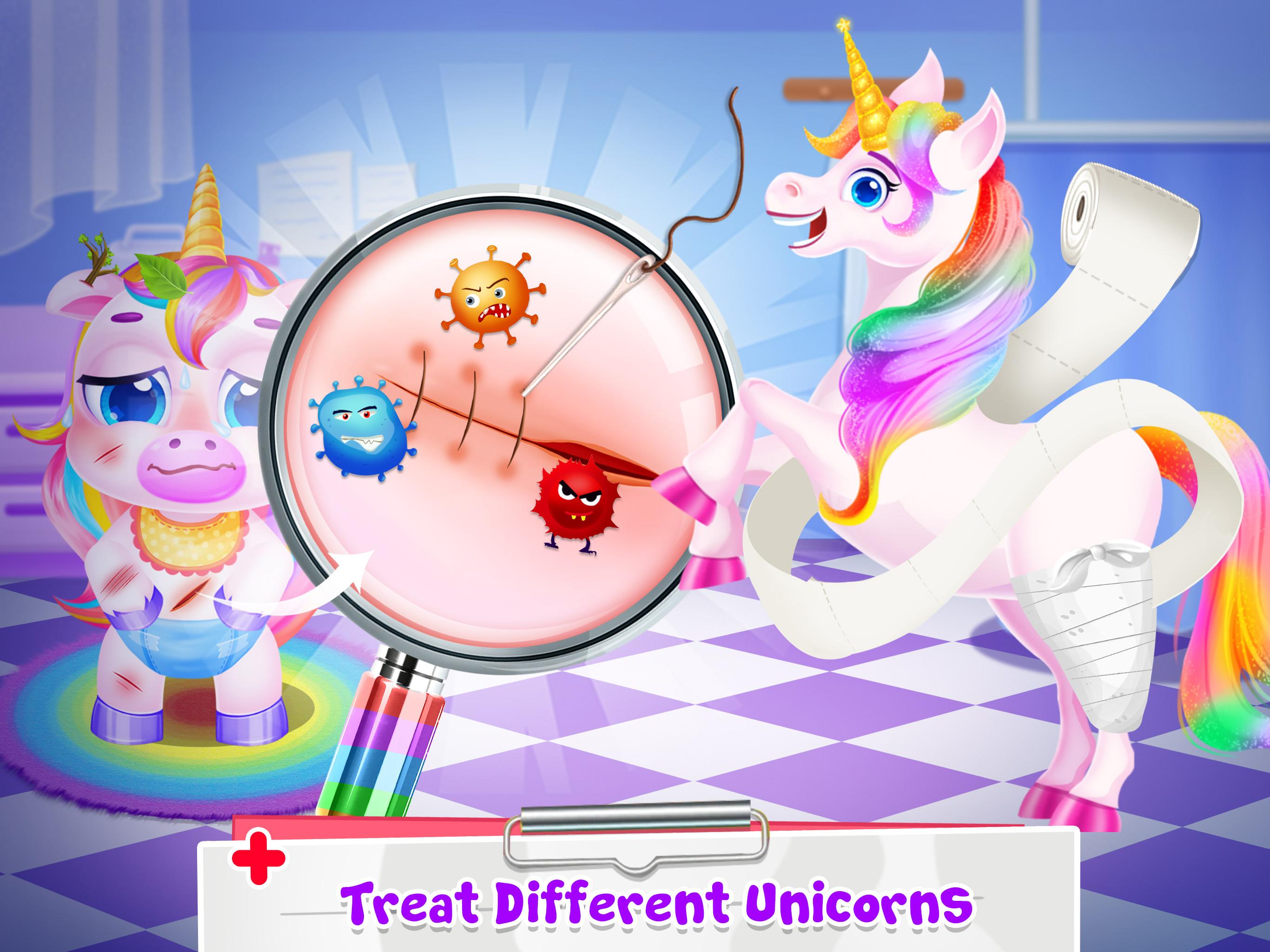 اسکرین شات 2 بازی Doctor ASMR - Unicorn Clinic