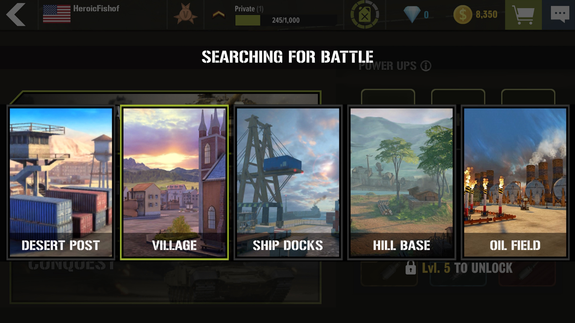 اسکرین شات 5 بازی War Machines:Tanks Battle Game