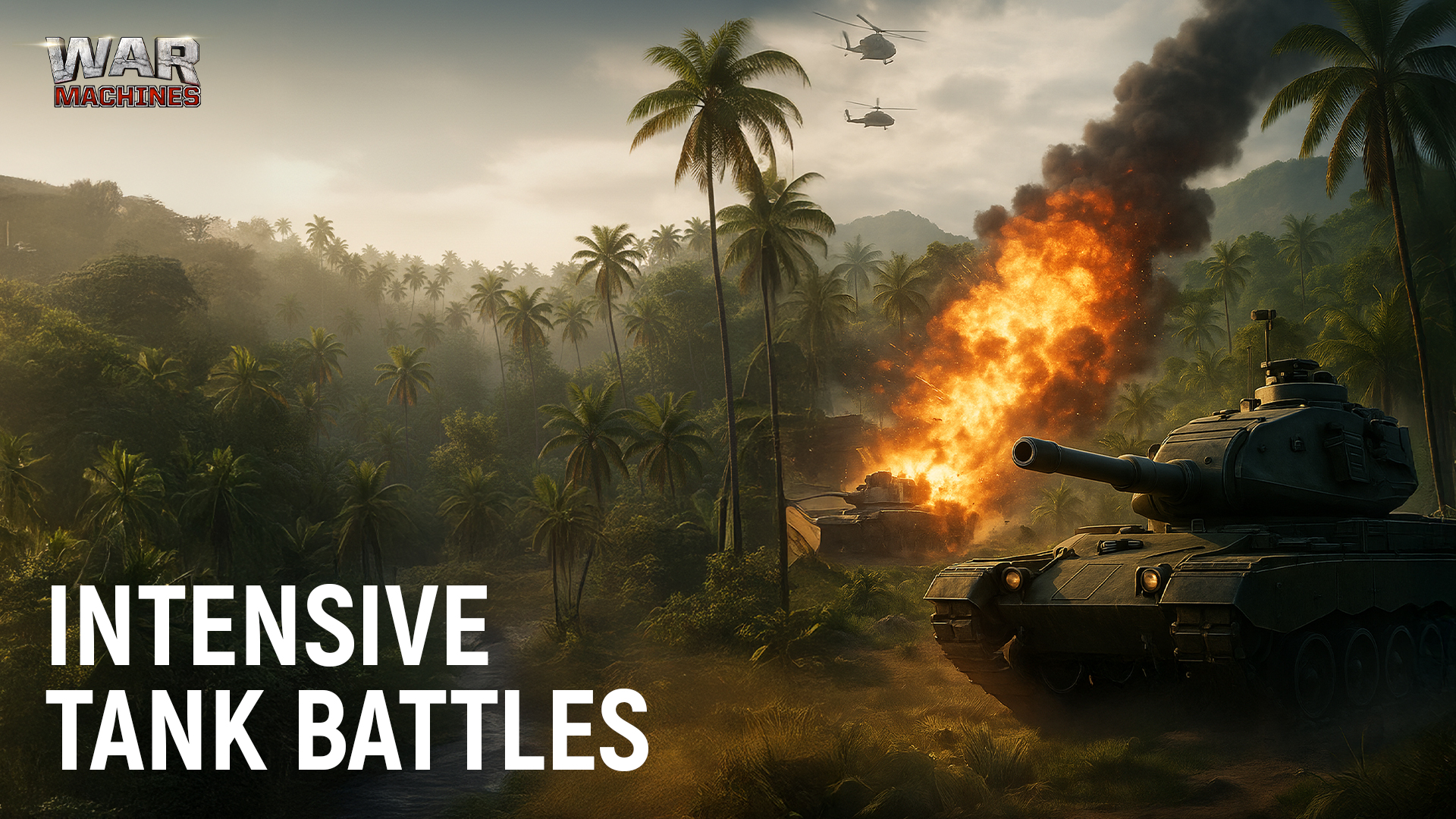 اسکرین شات 3 بازی War Machines：Tanks Battle Game