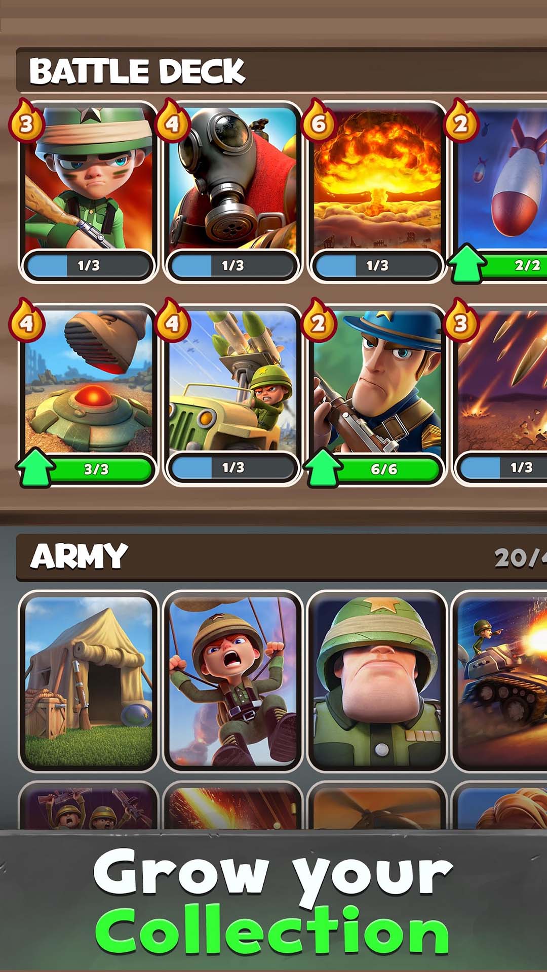 اسکرین شات 6 بازی War Heroes: Strategy Card Game