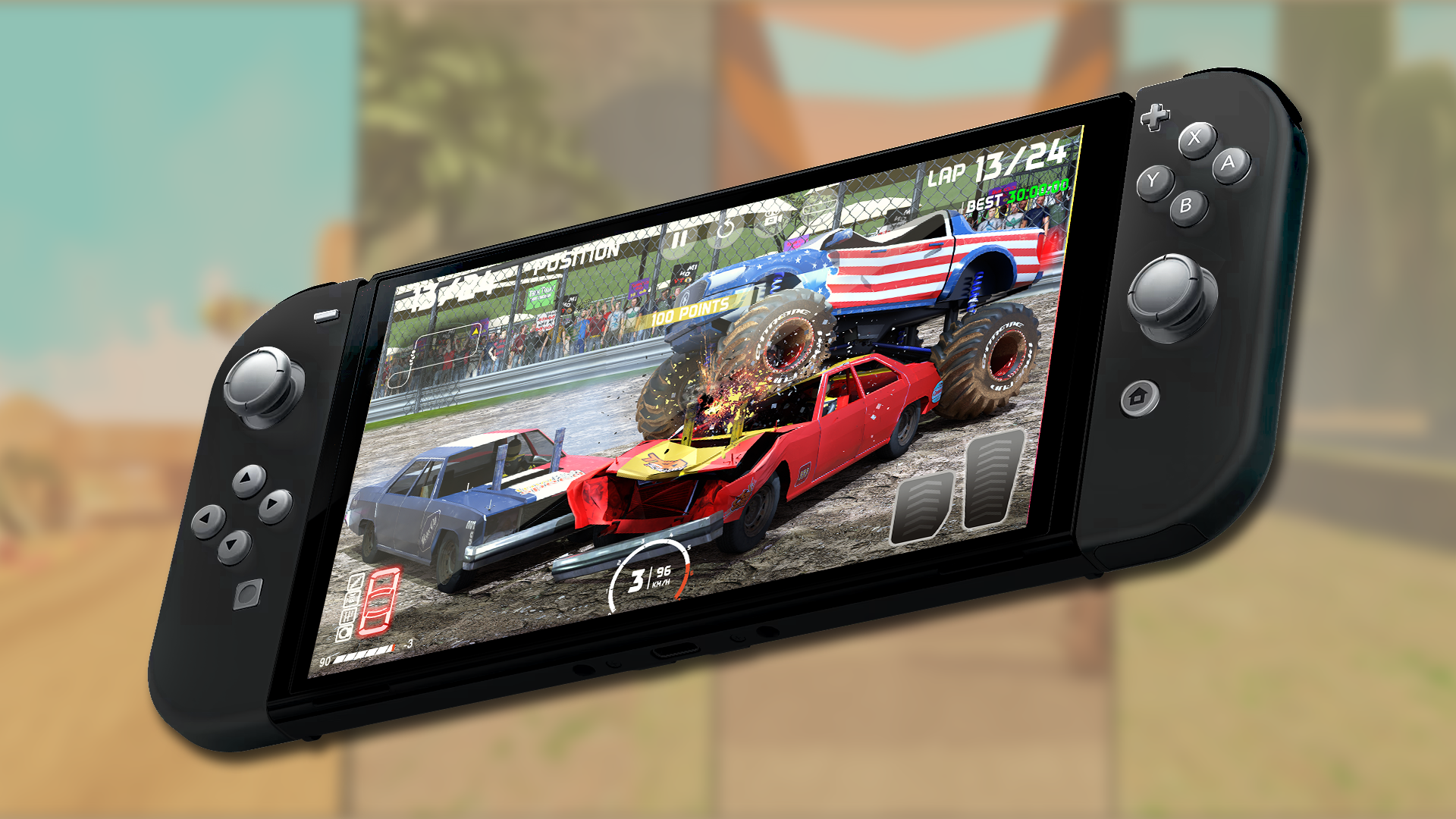 اسکرین شات 5 بازی Demolition Derby: Car Games