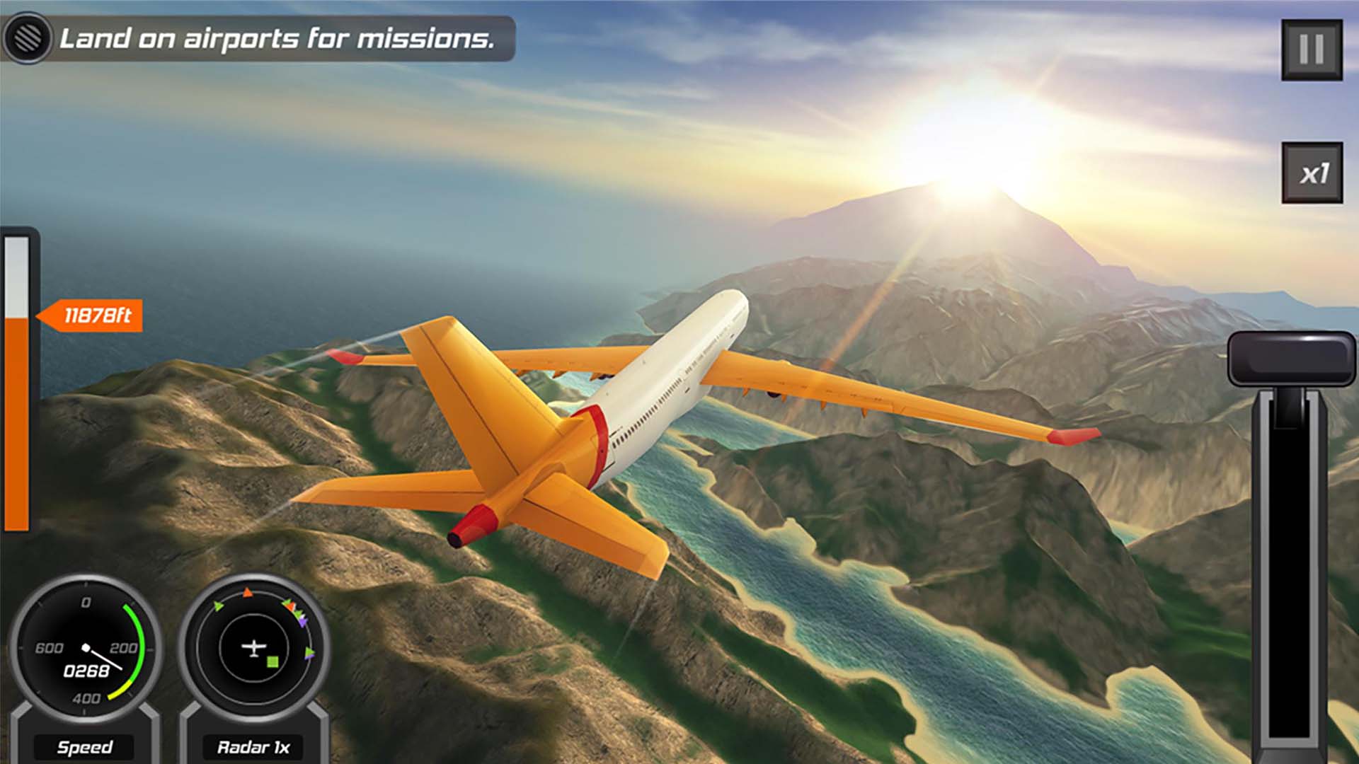 اسکرین شات 5 بازی Flight Pilot: 3D Simulator