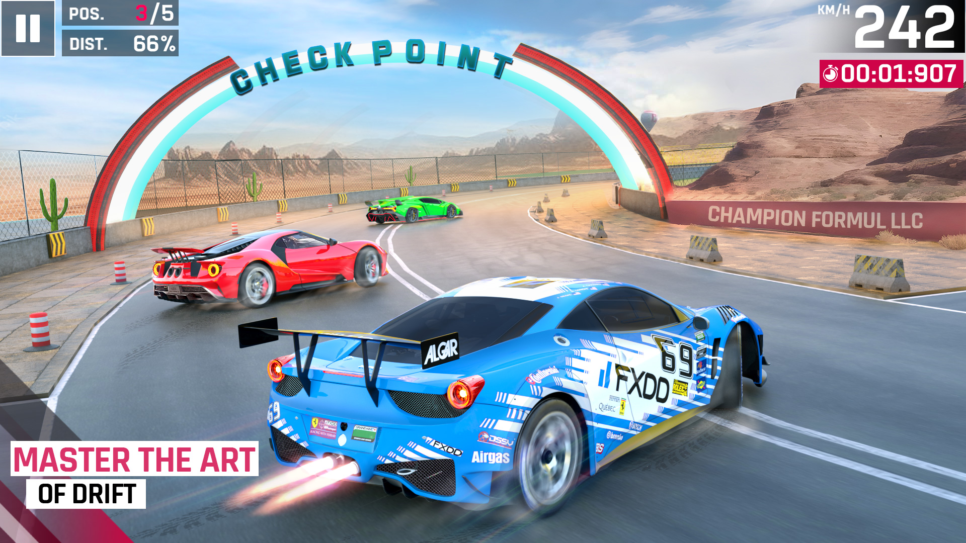 اسکرین شات 5 بازی Traffic Car Driving Turbo Game