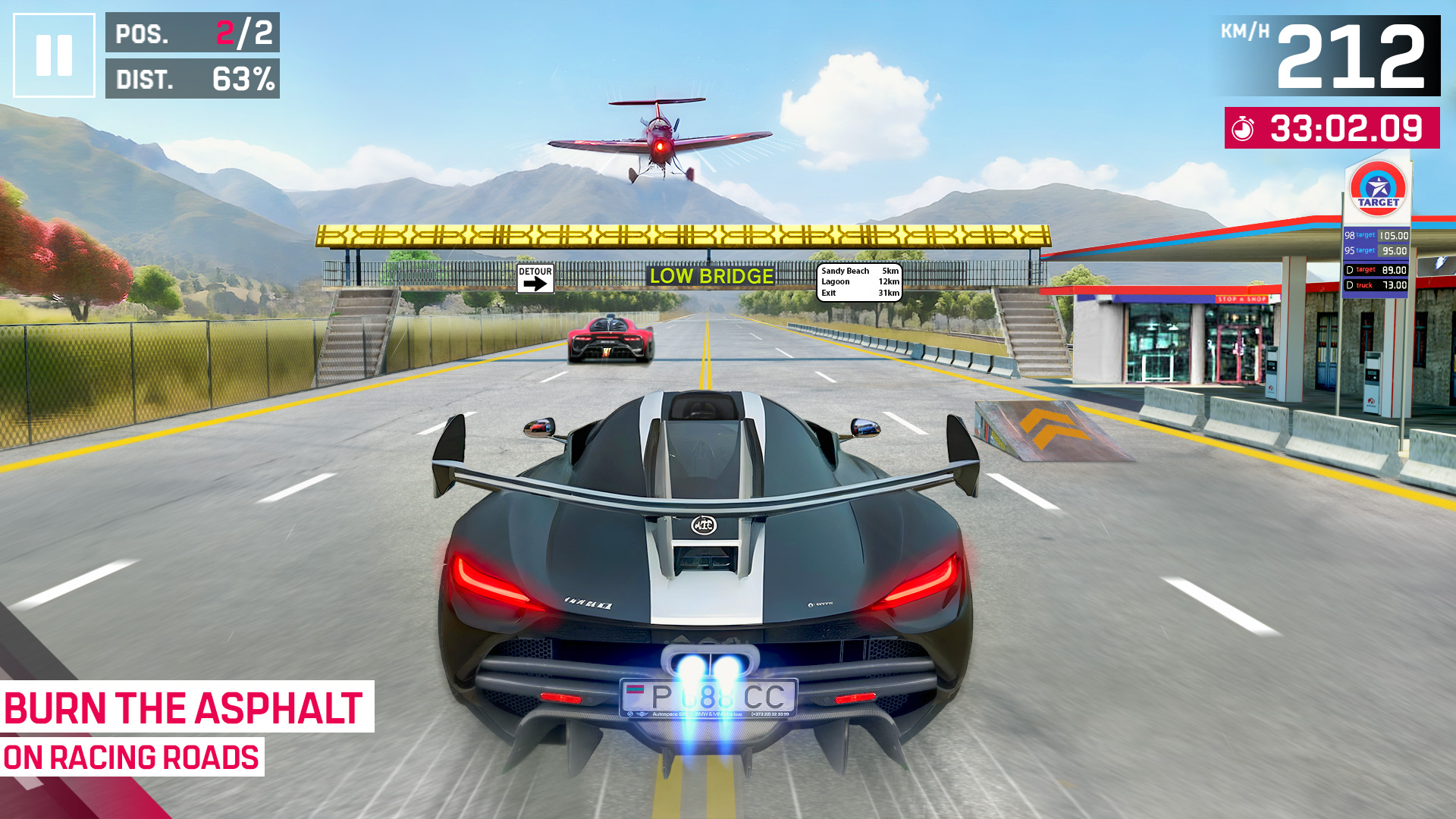 اسکرین شات 4 بازی Traffic Car Driving Turbo Game
