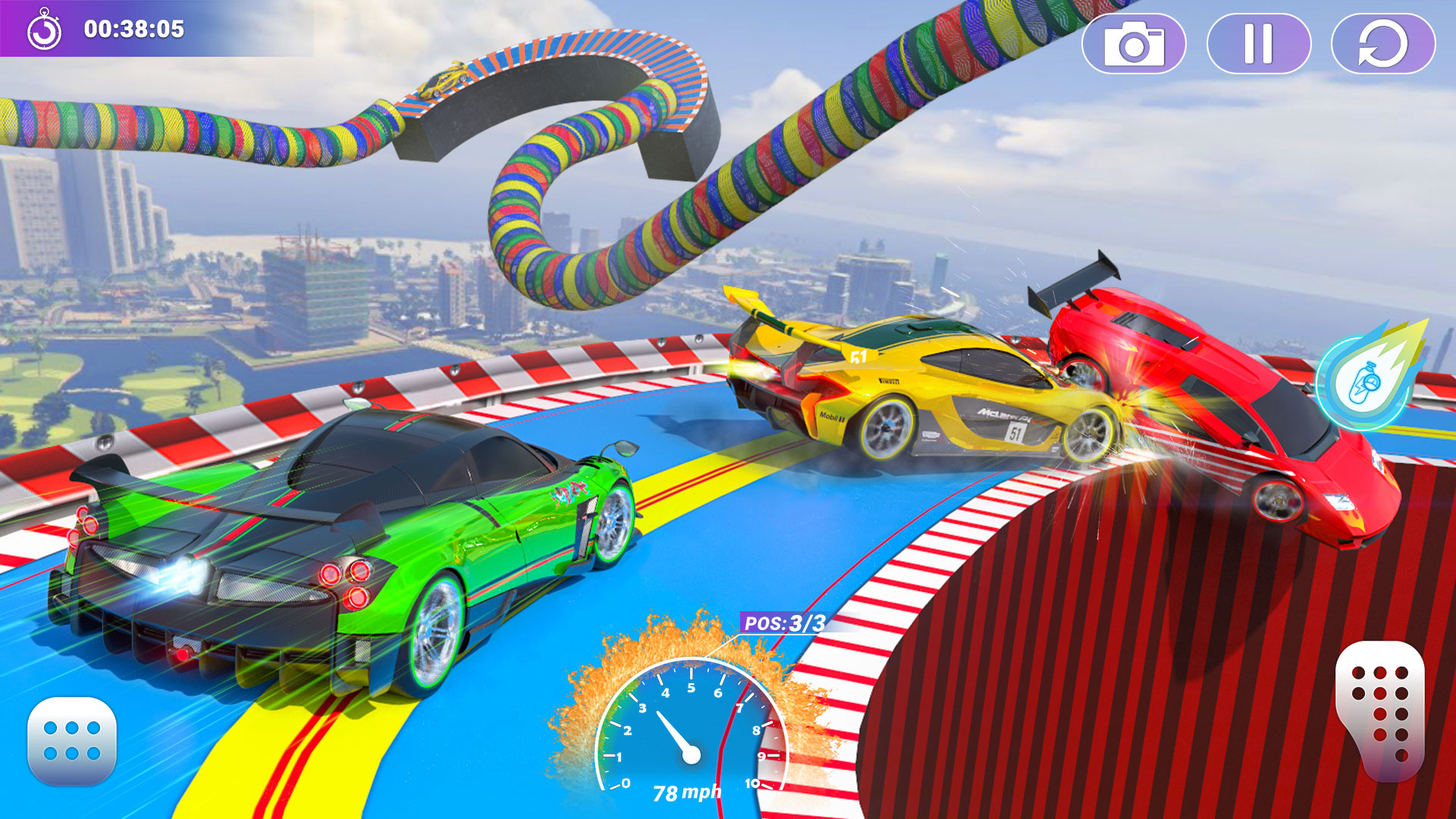 اسکرین شات 5 برنامه Car Games 3D: Car Racing Games