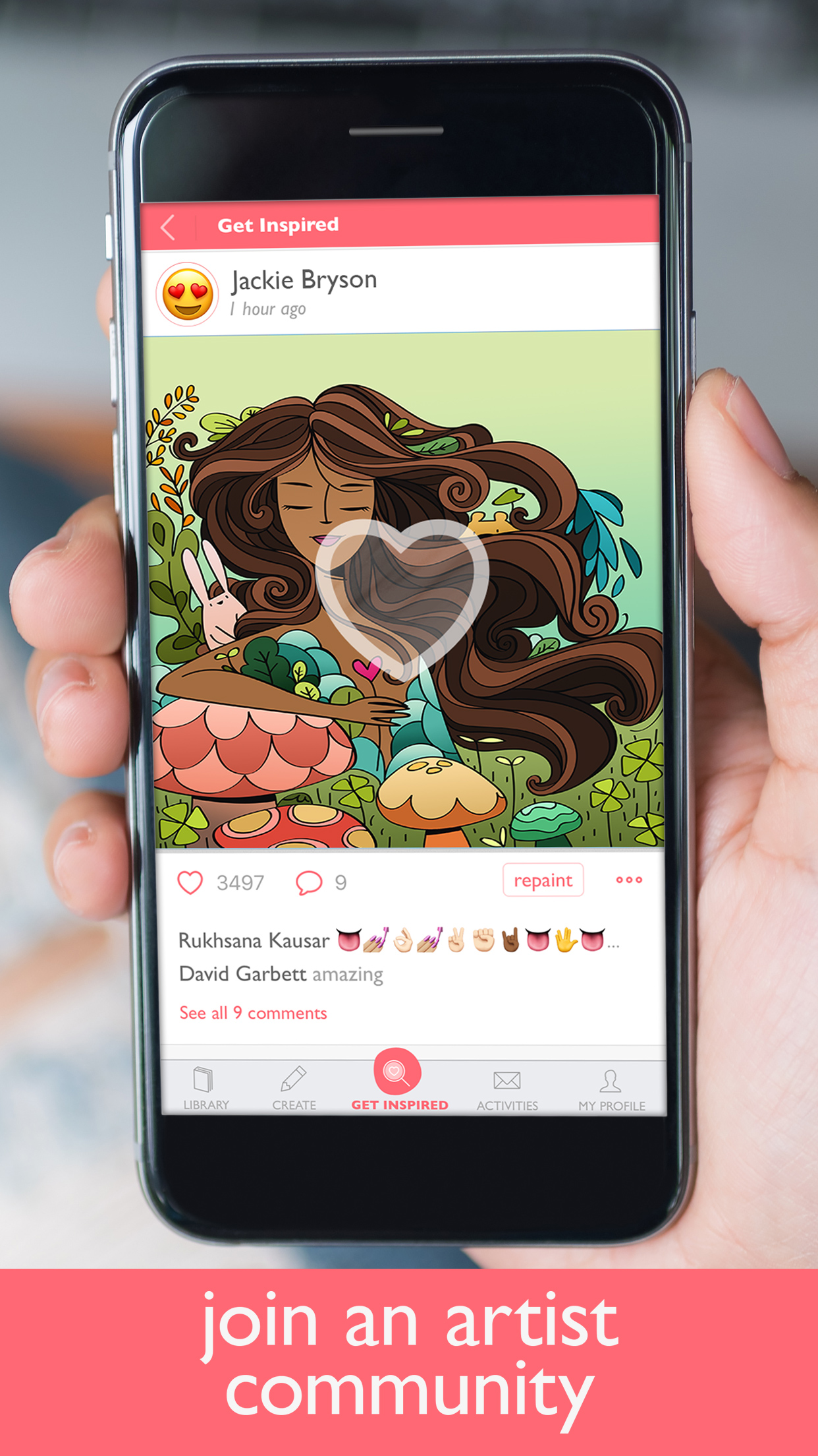 اسکرین شات 4 برنامه Colorfy: Coloring Book Games