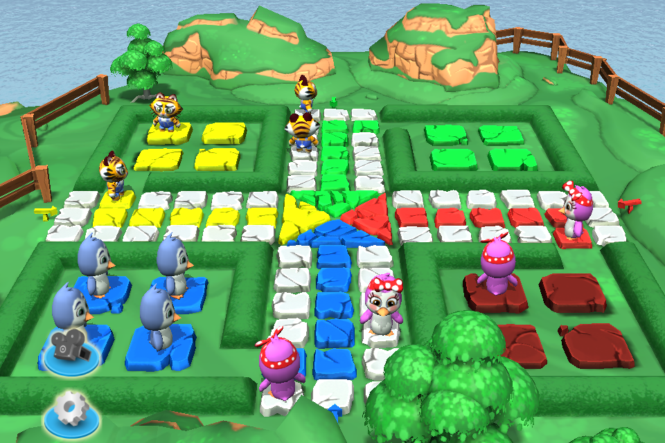 اسکرین شات 1 بازی Ludo 3D Multiplayer