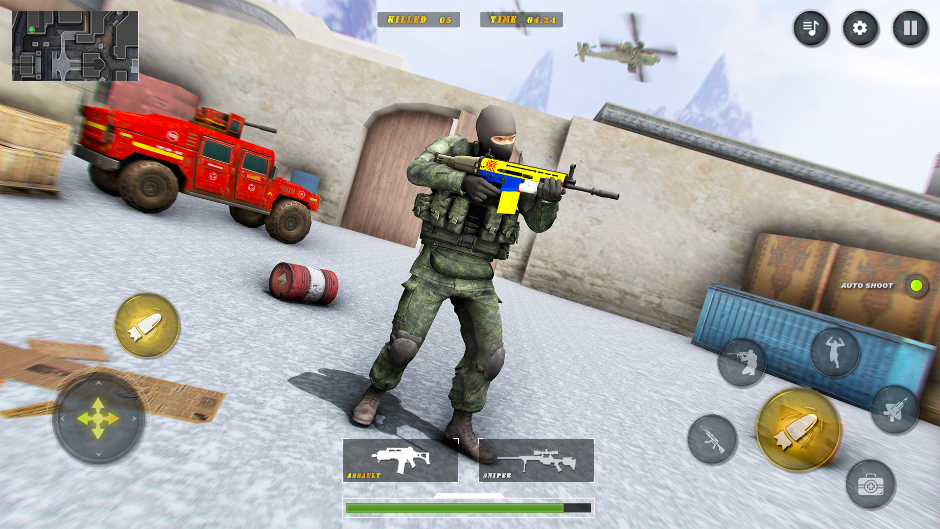 اسکرین شات 3 بازی FPS Commando Strike: Action 3D