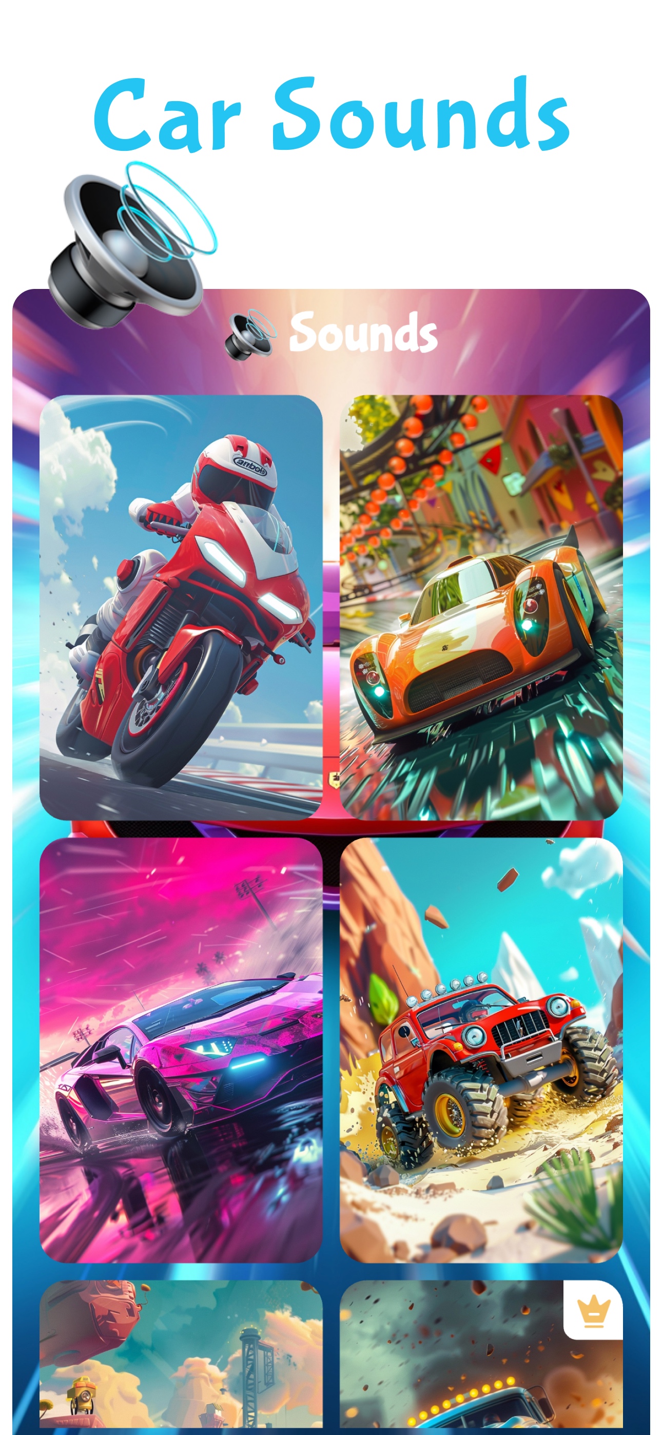 اسکرین شات 2 بازی Car Beep: Kids Car Race Games
