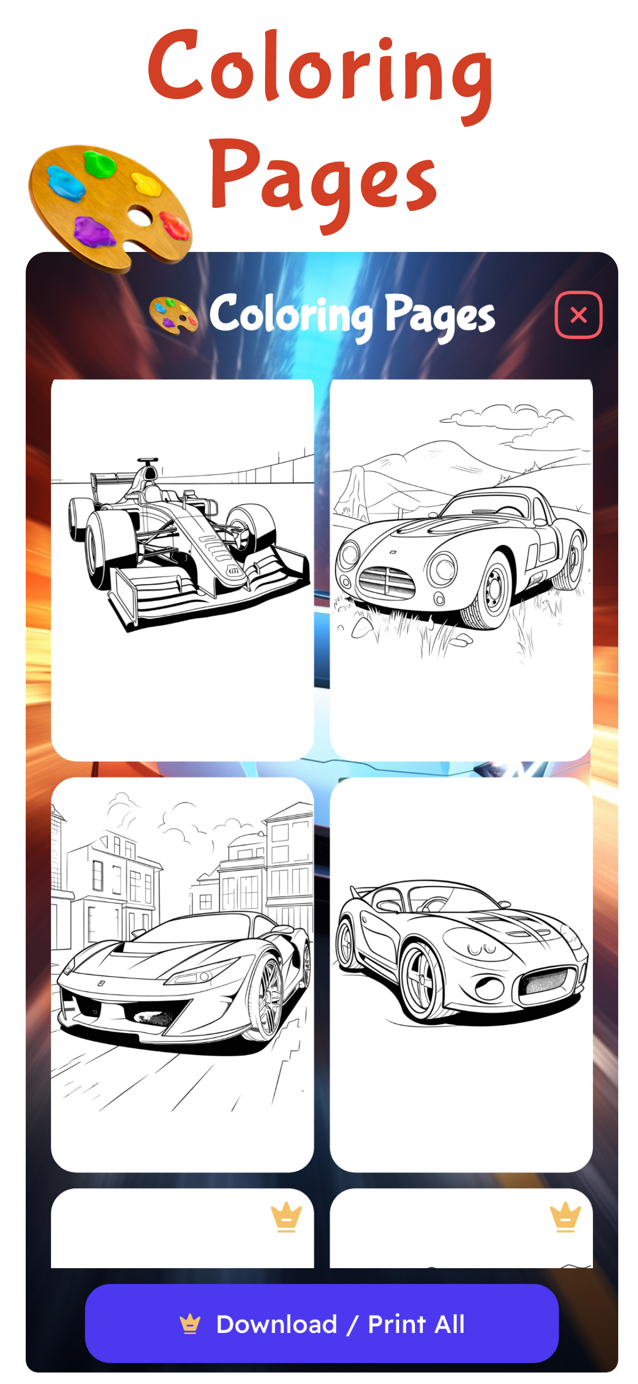 اسکرین شات 5 بازی Kids Car Games For Boys & Girl