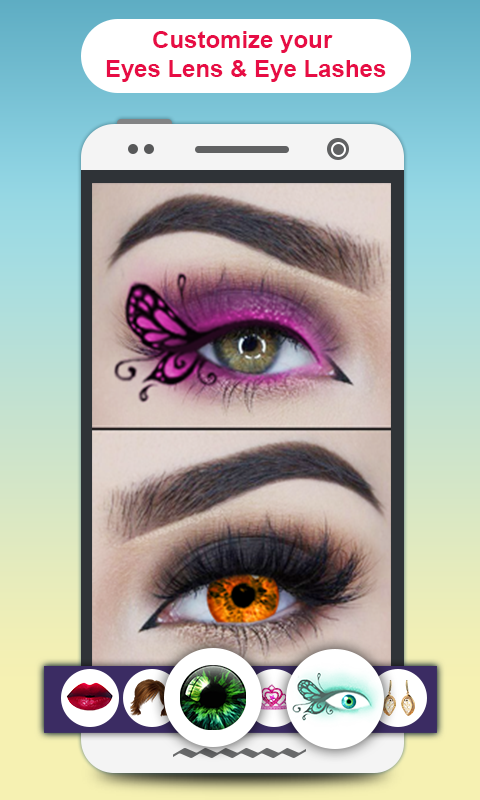 اسکرین شات 2 برنامه Face Makeup Beauty