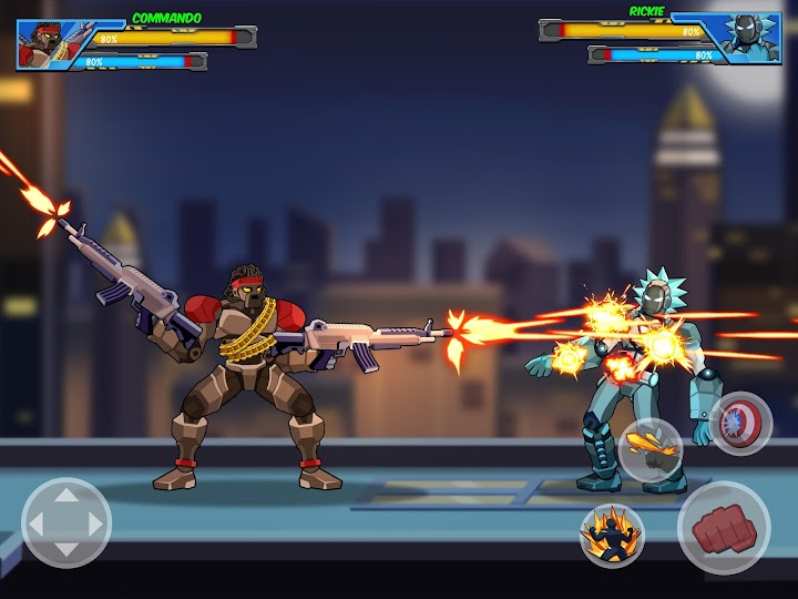 اسکرین شات 6 بازی Robot Super: Hero Champions