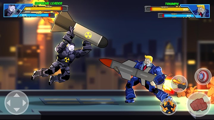 اسکرین شات 1 بازی Robot Super: Hero Champions