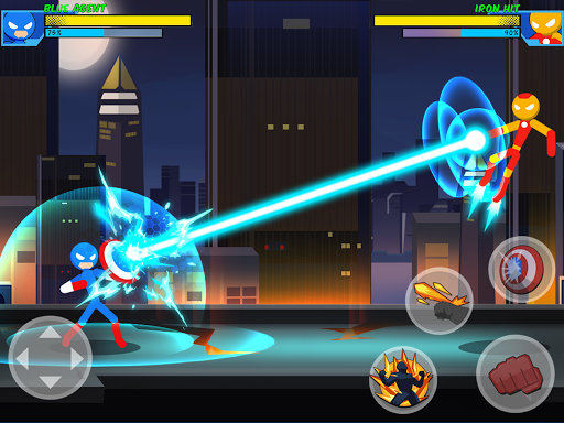 اسکرین شات 7 بازی Stick Super: Hero - Strike Fight for heroes legend