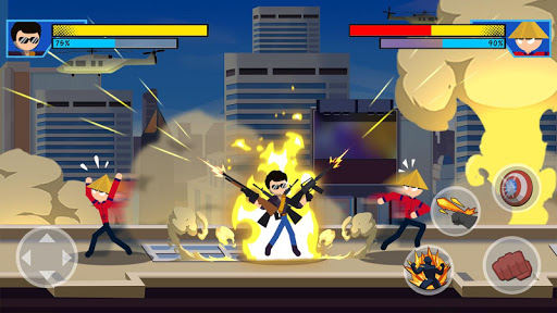 اسکرین شات 5 بازی Stick Super: Hero - Strike Fight for heroes legend