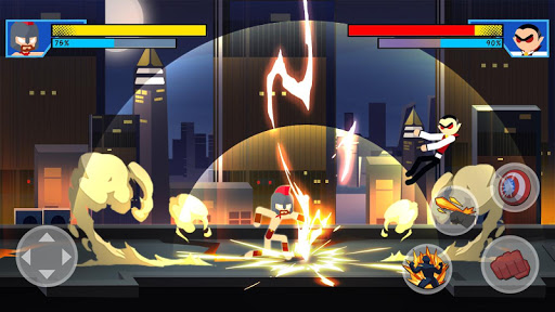 اسکرین شات 6 بازی Stick Super: Hero - Strike Fight for heroes legend