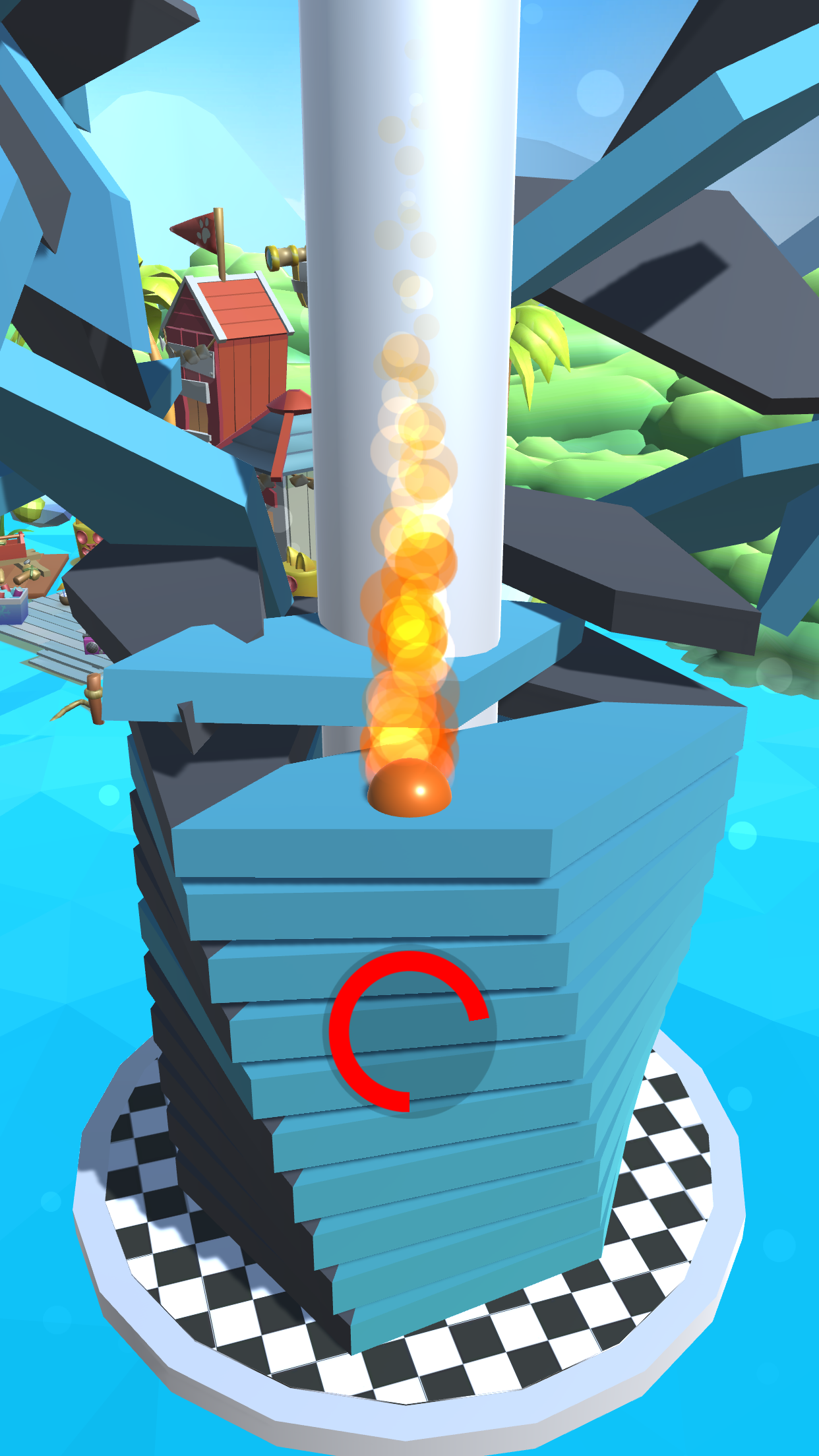 اسکرین شات 1 بازی Ball Run Stack: Stack Ball 3D