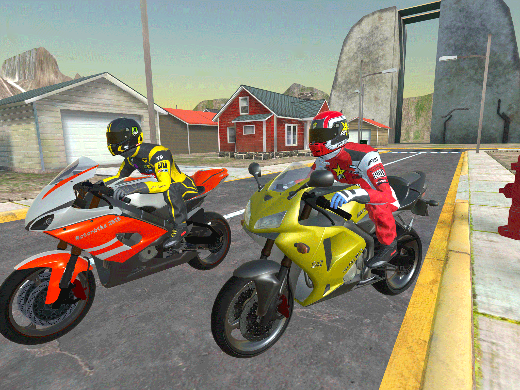 اسکرین شات 2 بازی Moto bike Driving: Mega Ramp