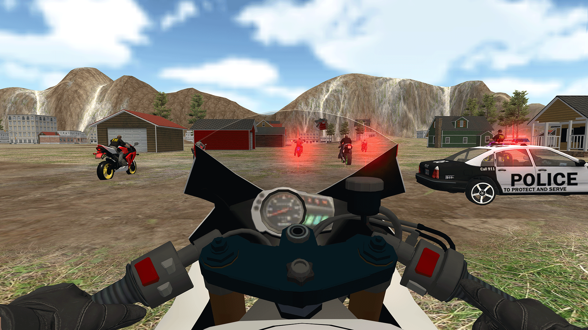 اسکرین شات 3 برنامه Motorcycle Racing Star Game