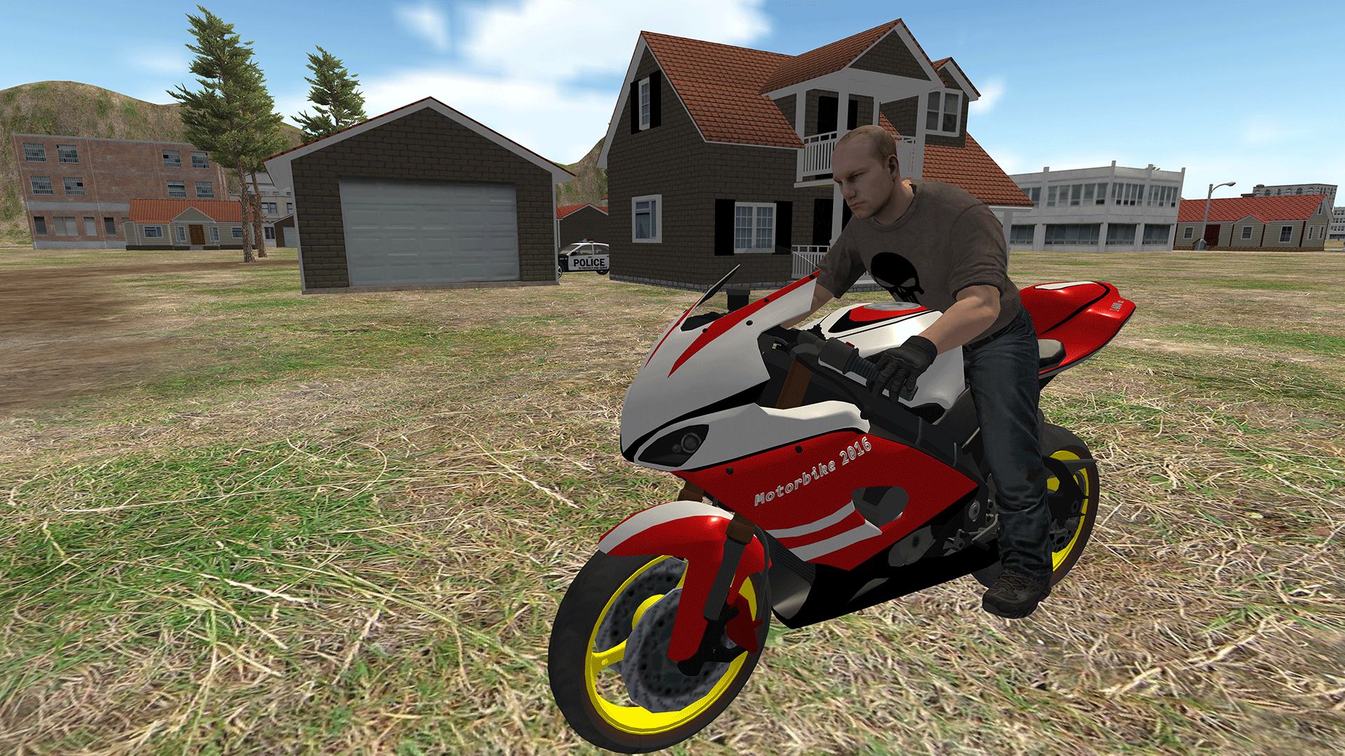 اسکرین شات 4 برنامه Motorcycle Racing Star Game