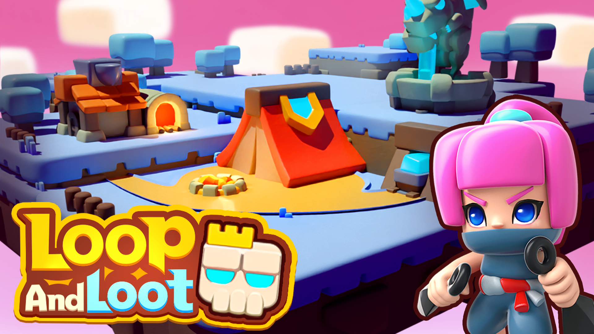 اسکرین شات 2 بازی Loop & Loot™: Merge RPG
