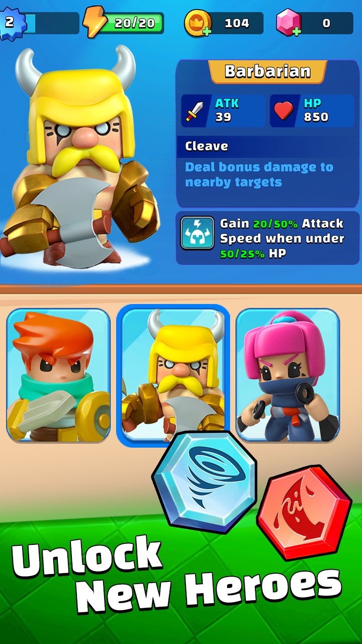 اسکرین شات 4 بازی Loop & Loot™: Merge RPG