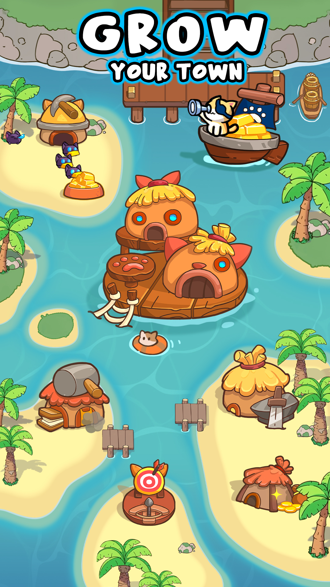 اسکرین شات 4 بازی Kitty Castle: Tower Defense