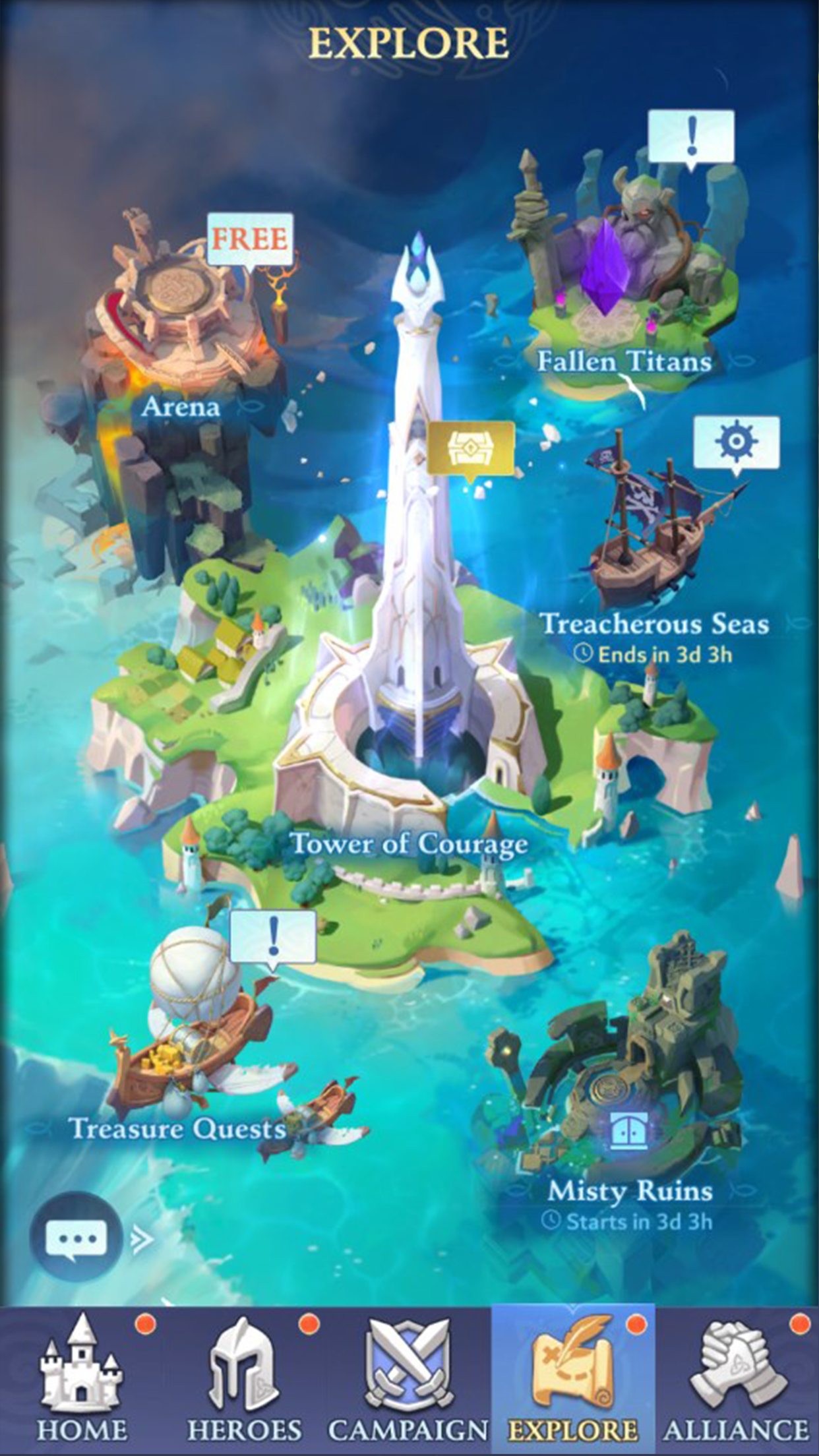 اسکرین شات 6 بازی Call of Antia: Match 3 RPG