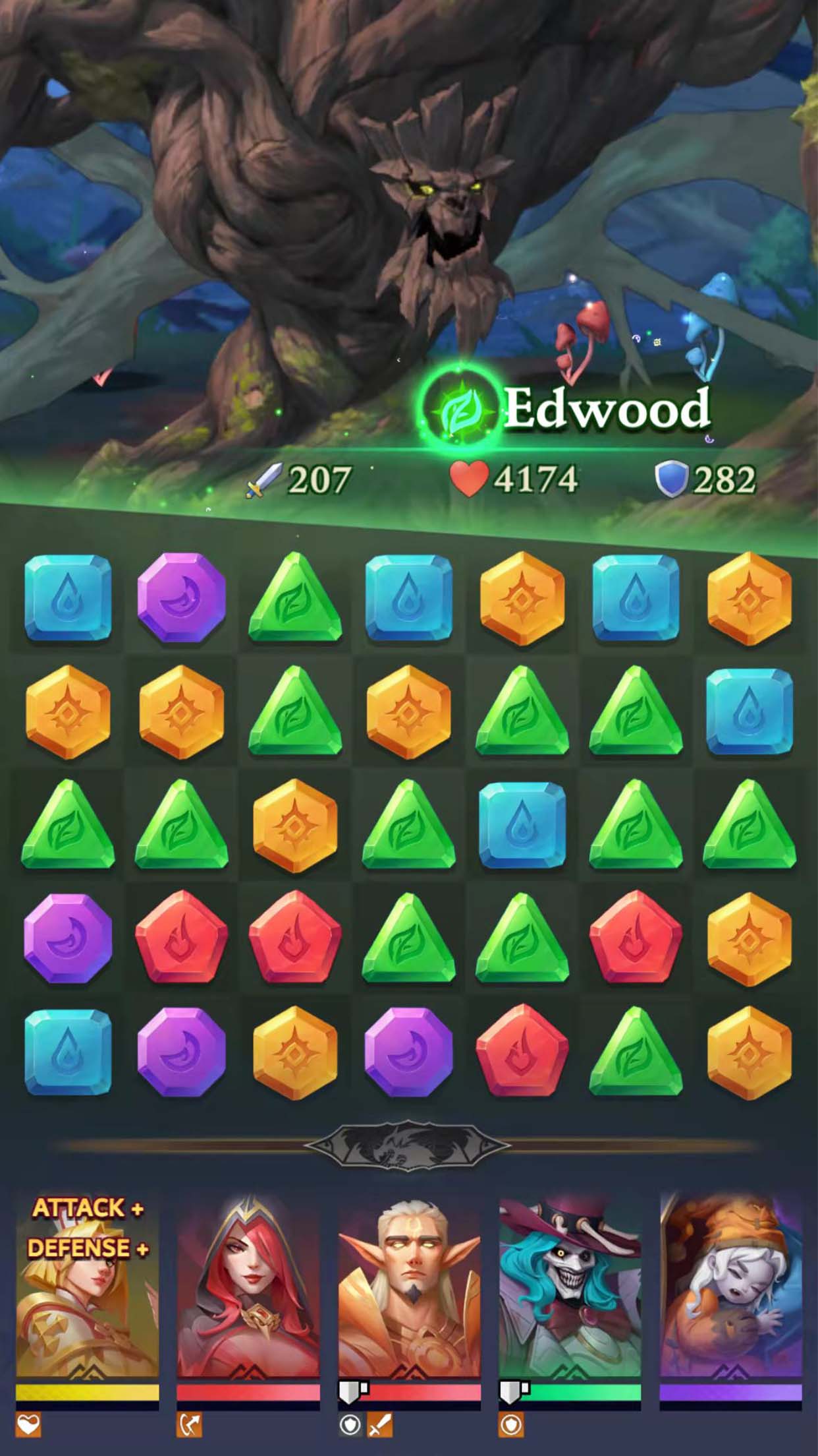 اسکرین شات 5 بازی Call of Antia: Match 3 RPG