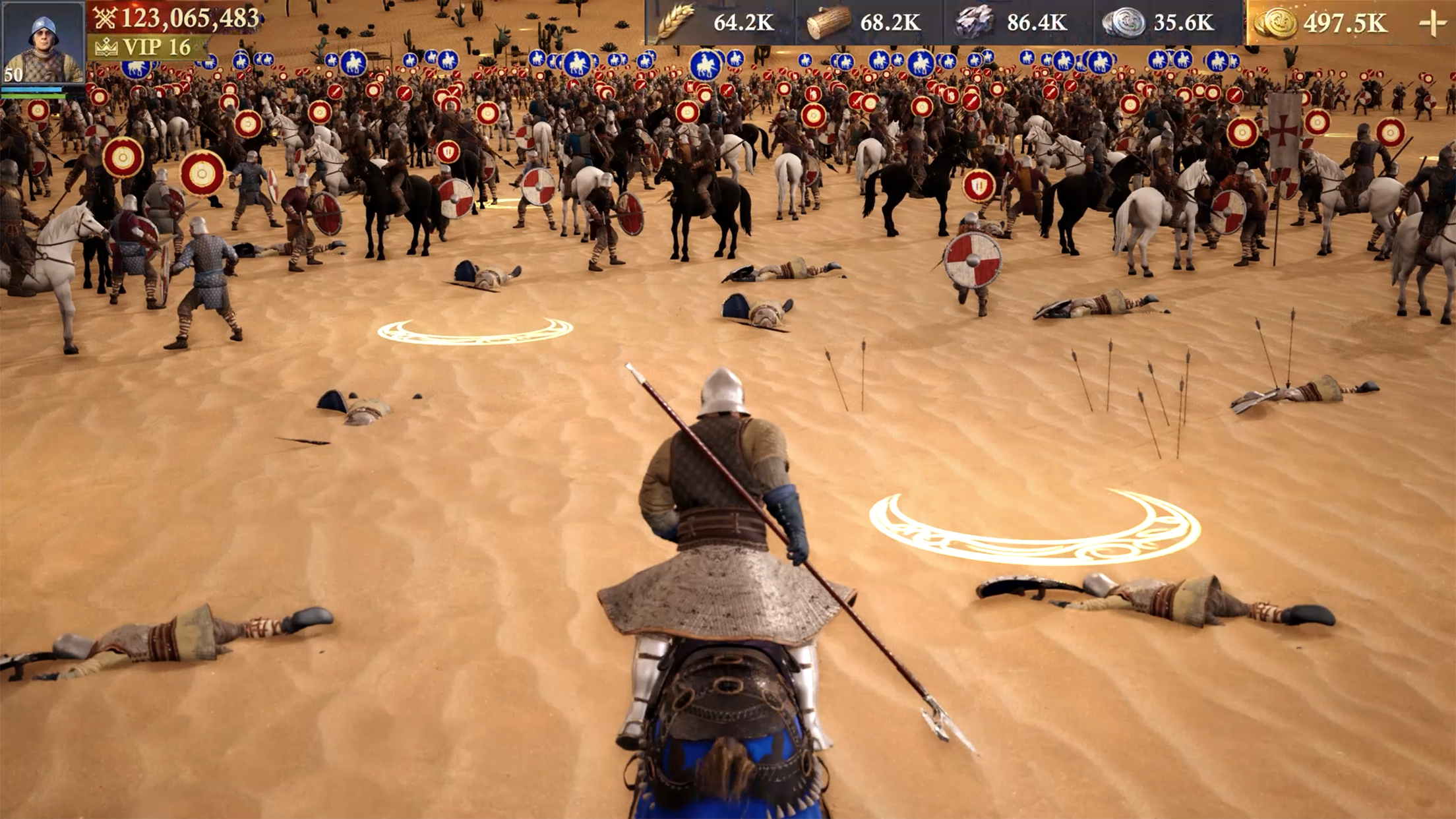 اسکرین شات 5 بازی Frost & Flame: King of Avalon