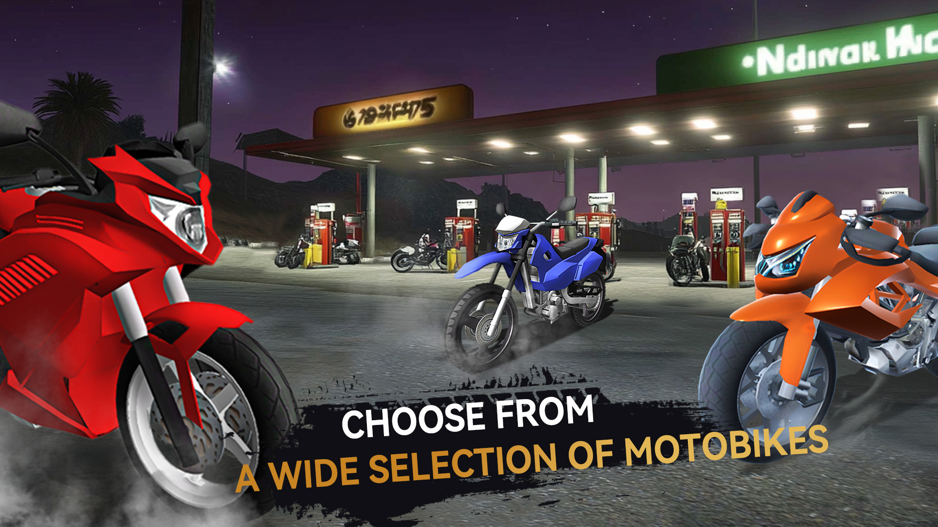 اسکرین شات 3 بازی Motorcycle race master
