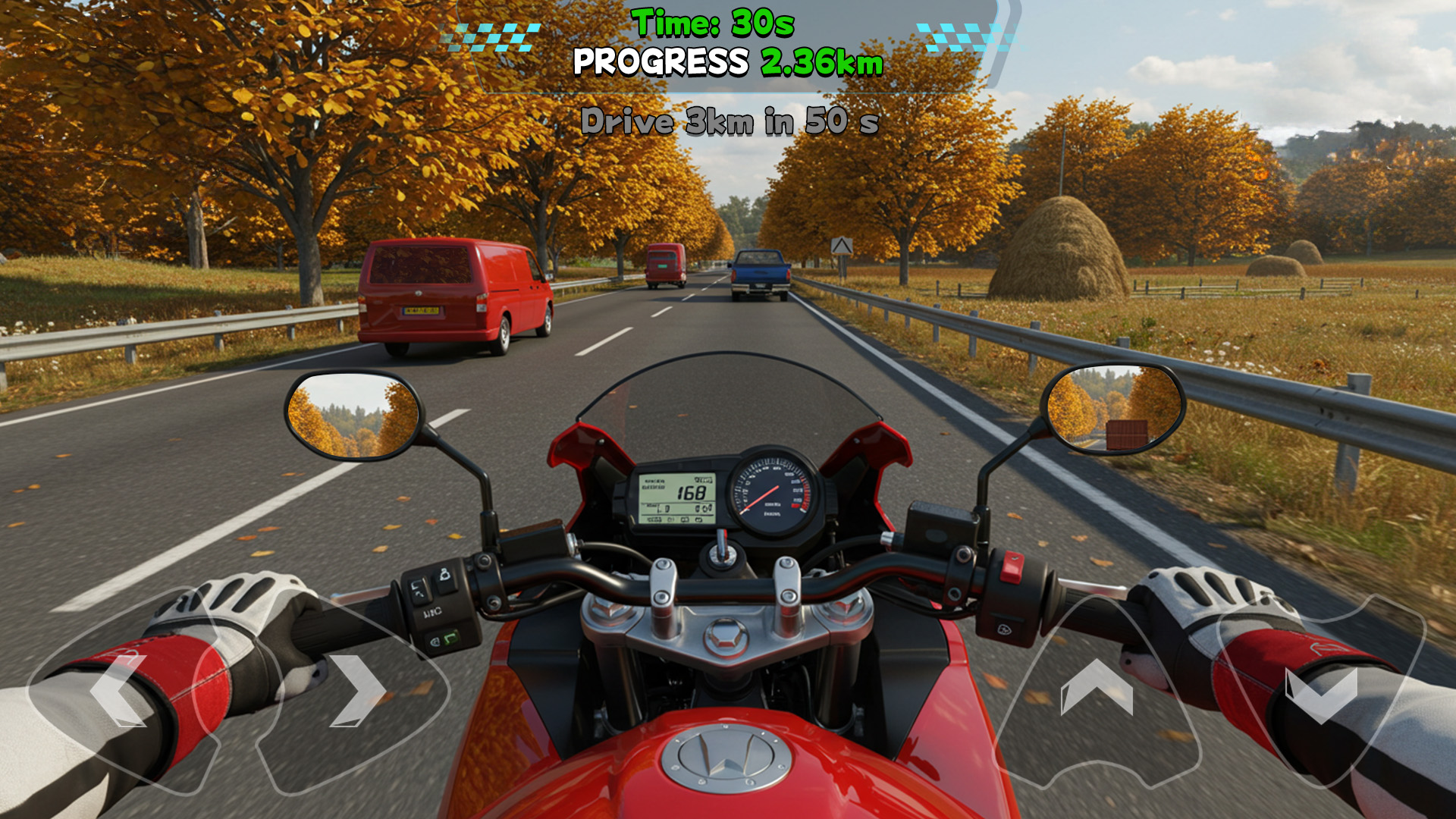 اسکرین شات 3 بازی Motorcycle Race Master
