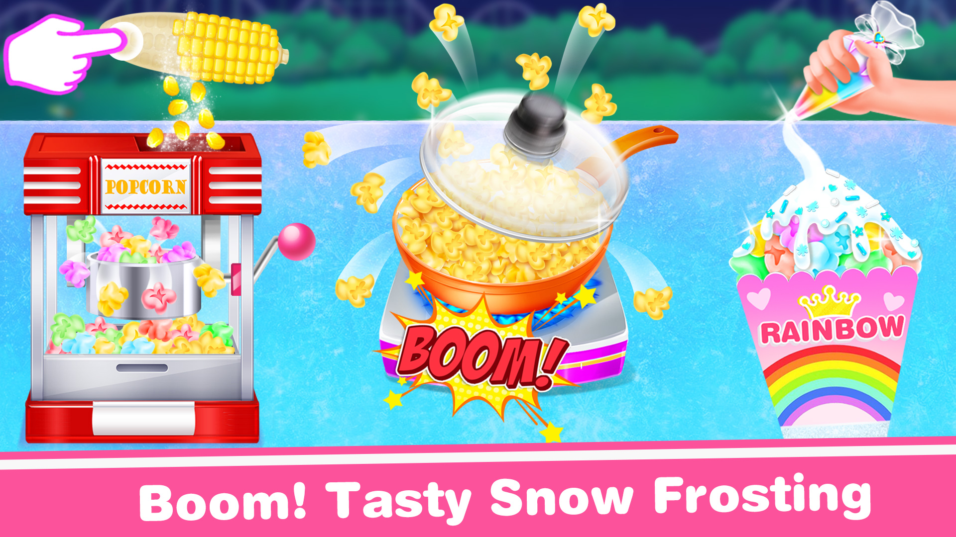 اسکرین شات 3 بازی Ice Princess Desserts Maker –Fair Food Girl Games