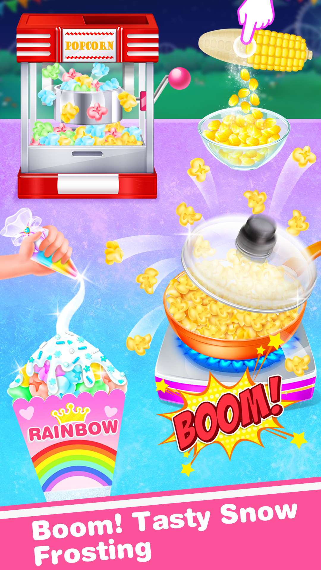 اسکرین شات 7 بازی Ice Princess Desserts Maker –Fair Food Girl Games