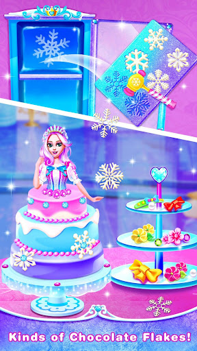 اسکرین شات 4 بازی Ice Princess Comfy Cake -Baking Salon for Girls