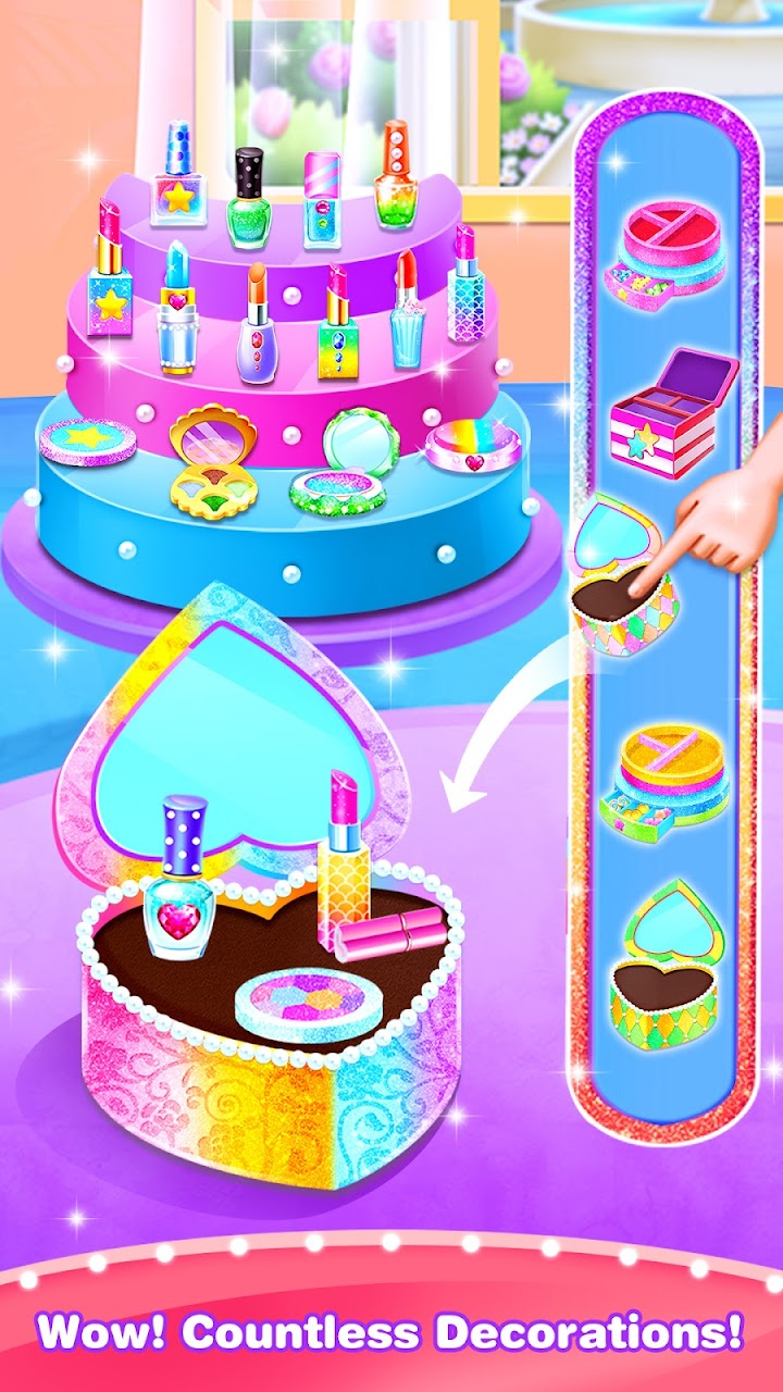 اسکرین شات 4 بازی Makeup Kit Comfy Cakes - Fun Games for Girls