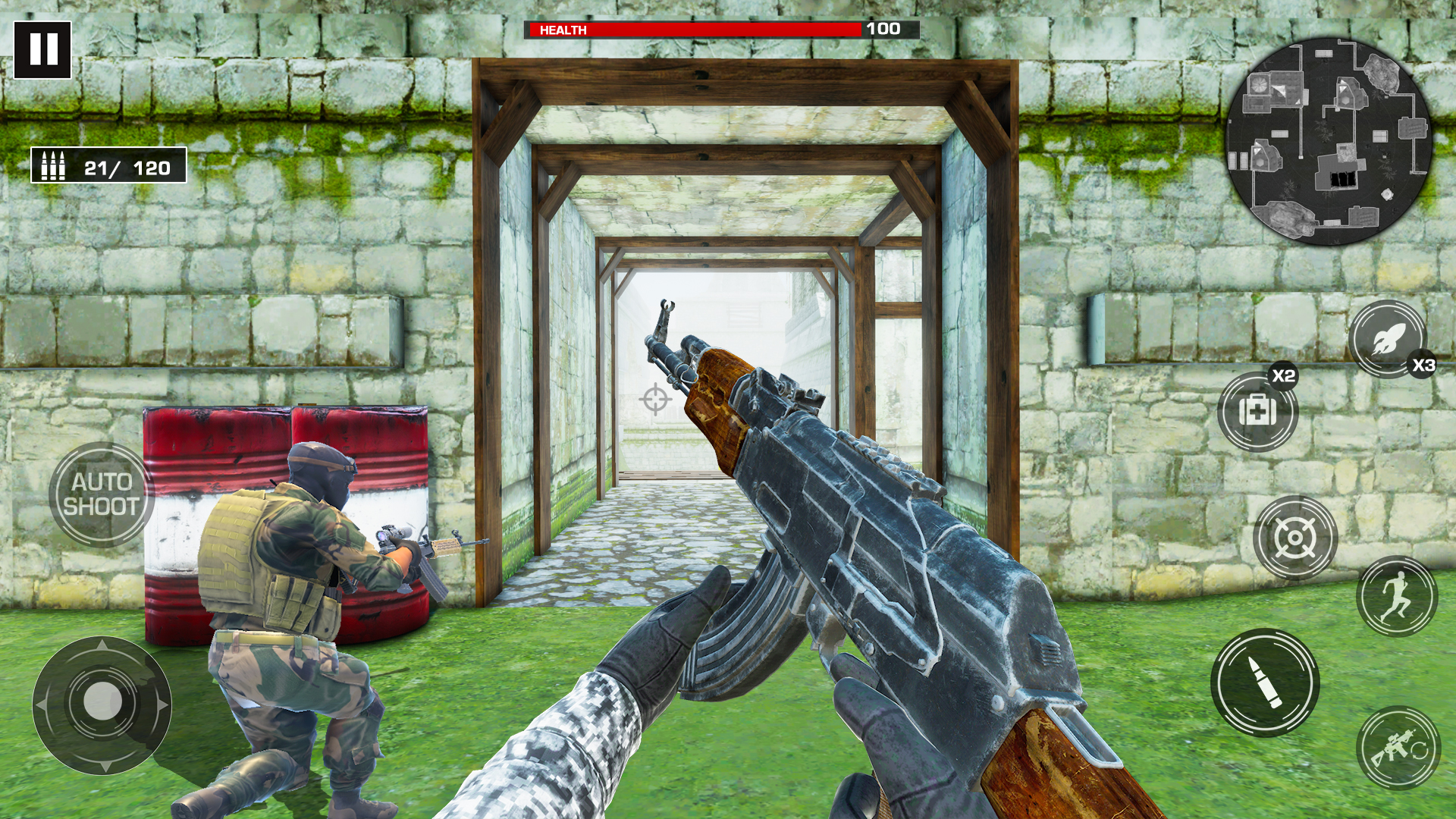 اسکرین شات 1 بازی CS Survival Fire Battlegrounds
