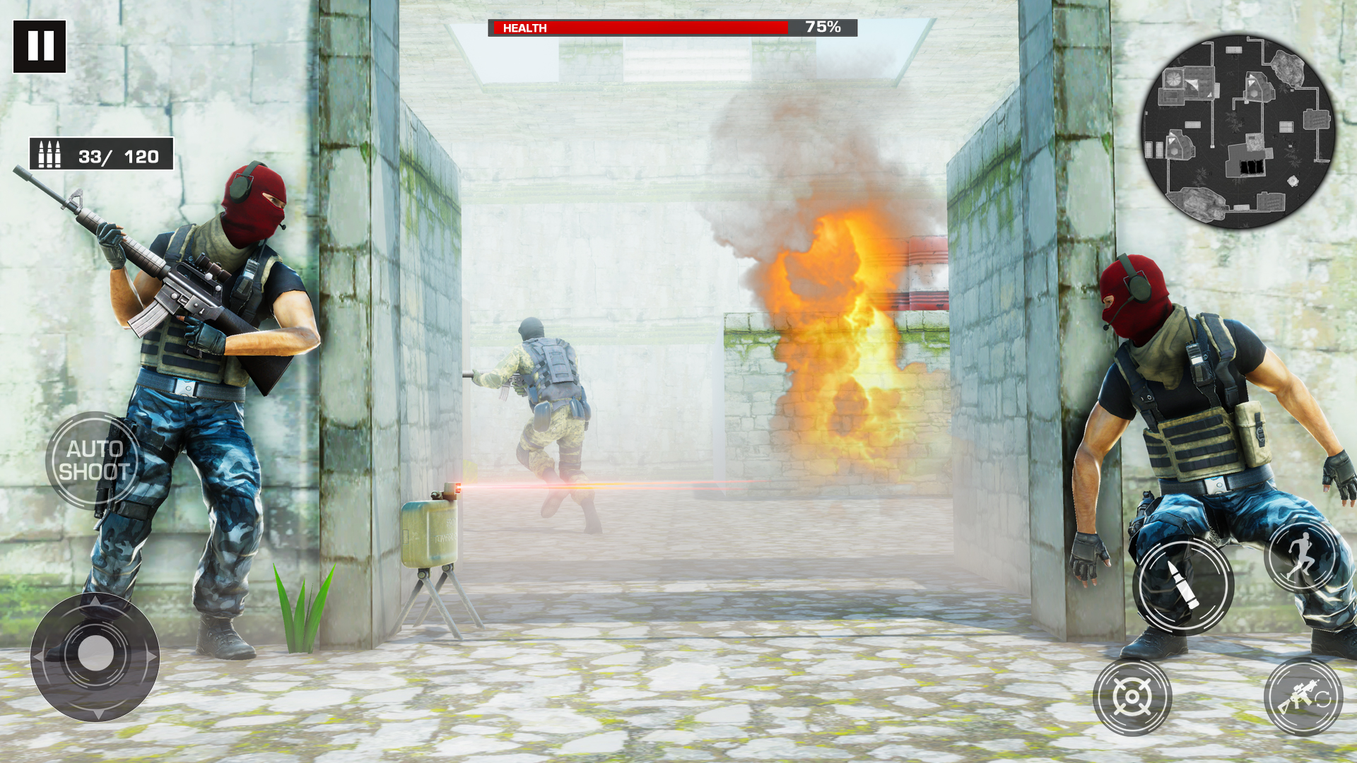 اسکرین شات 5 بازی CS Survival Fire Battlegrounds