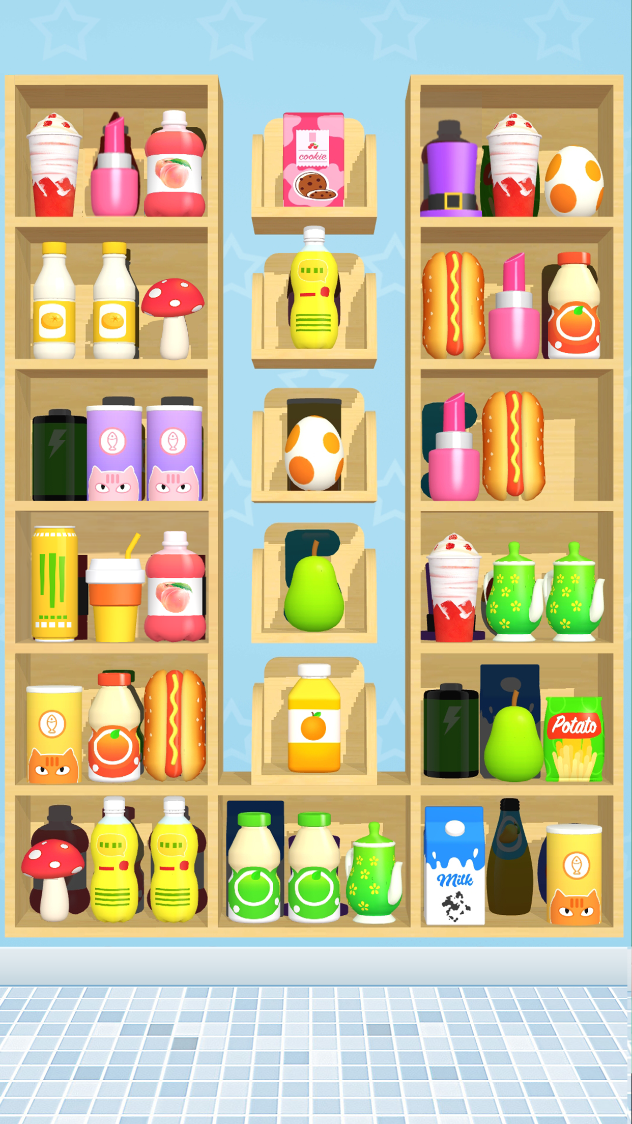 اسکرین شات 4 بازی Goods Merge : 3D Goods Sorting