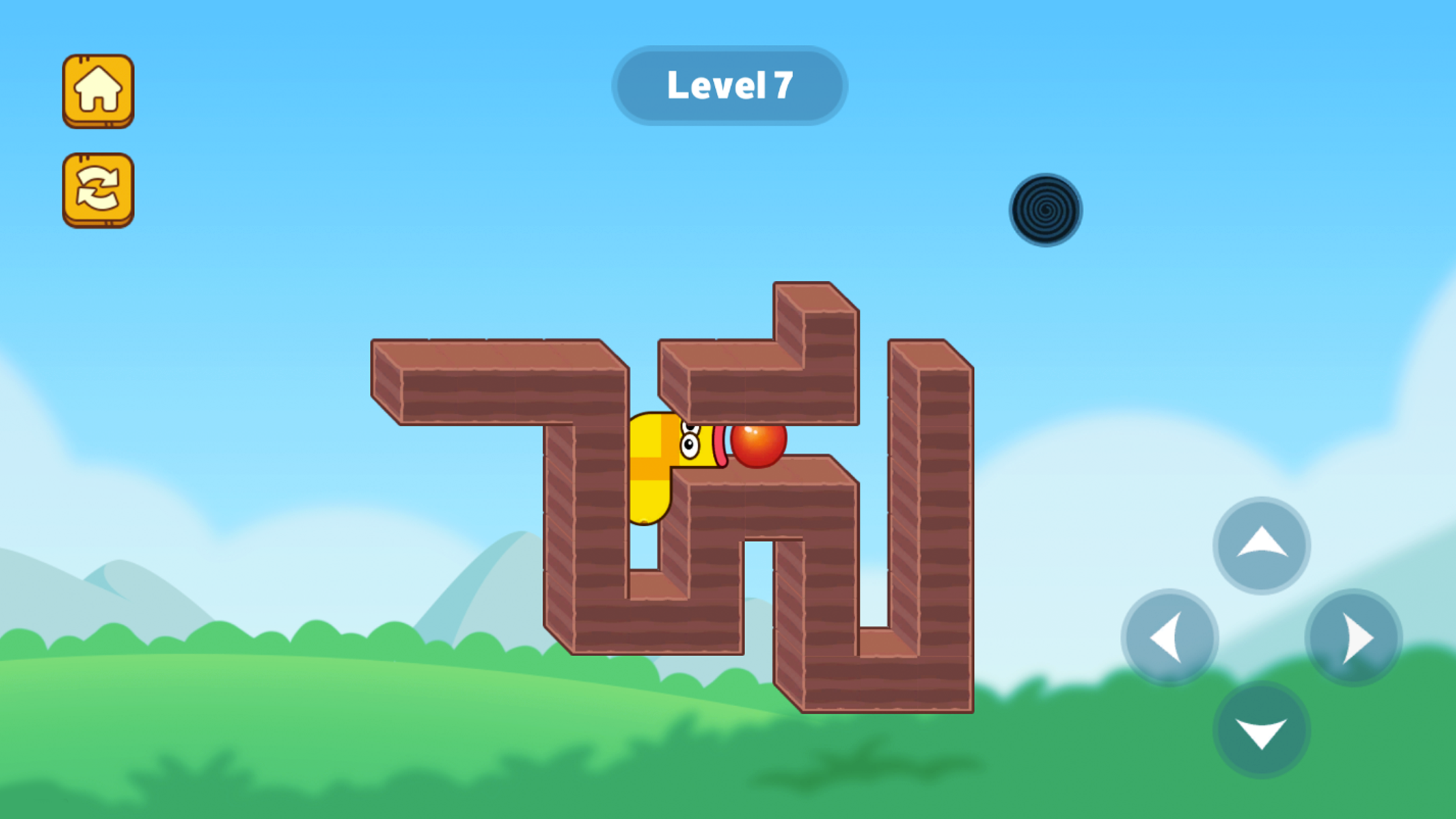 اسکرین شات 5 بازی Hungry Worm - Greedy Worm