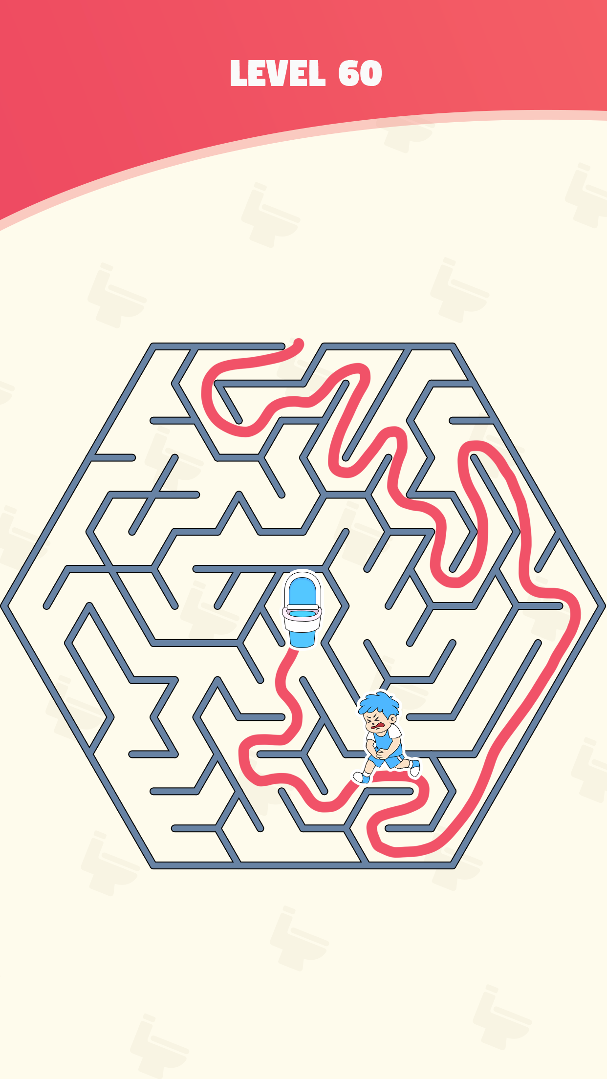 اسکرین شات 4 بازی Path To Toilet: Draw To Toilet