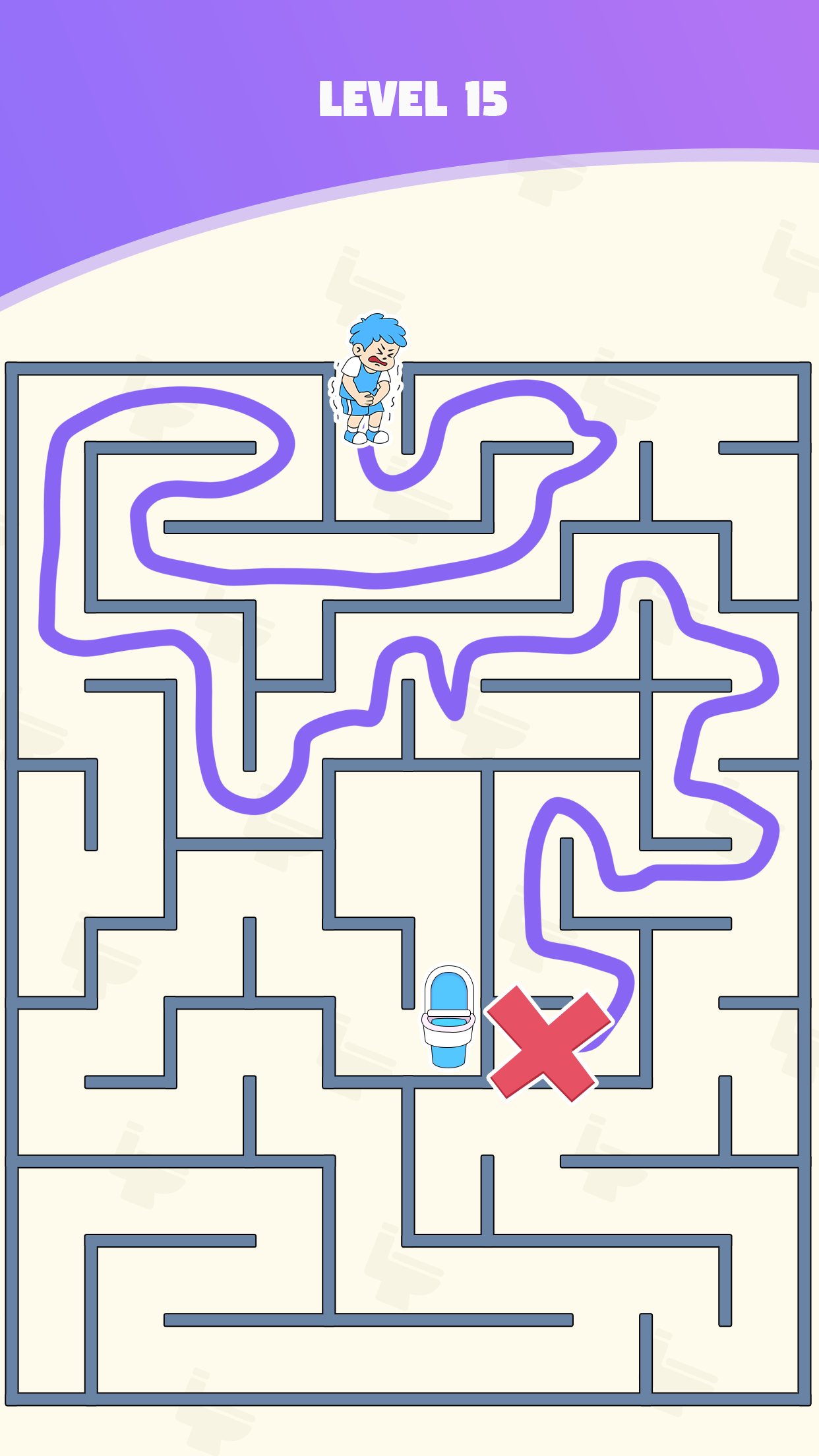 اسکرین شات 2 بازی Path To Toilet: Draw To Toilet