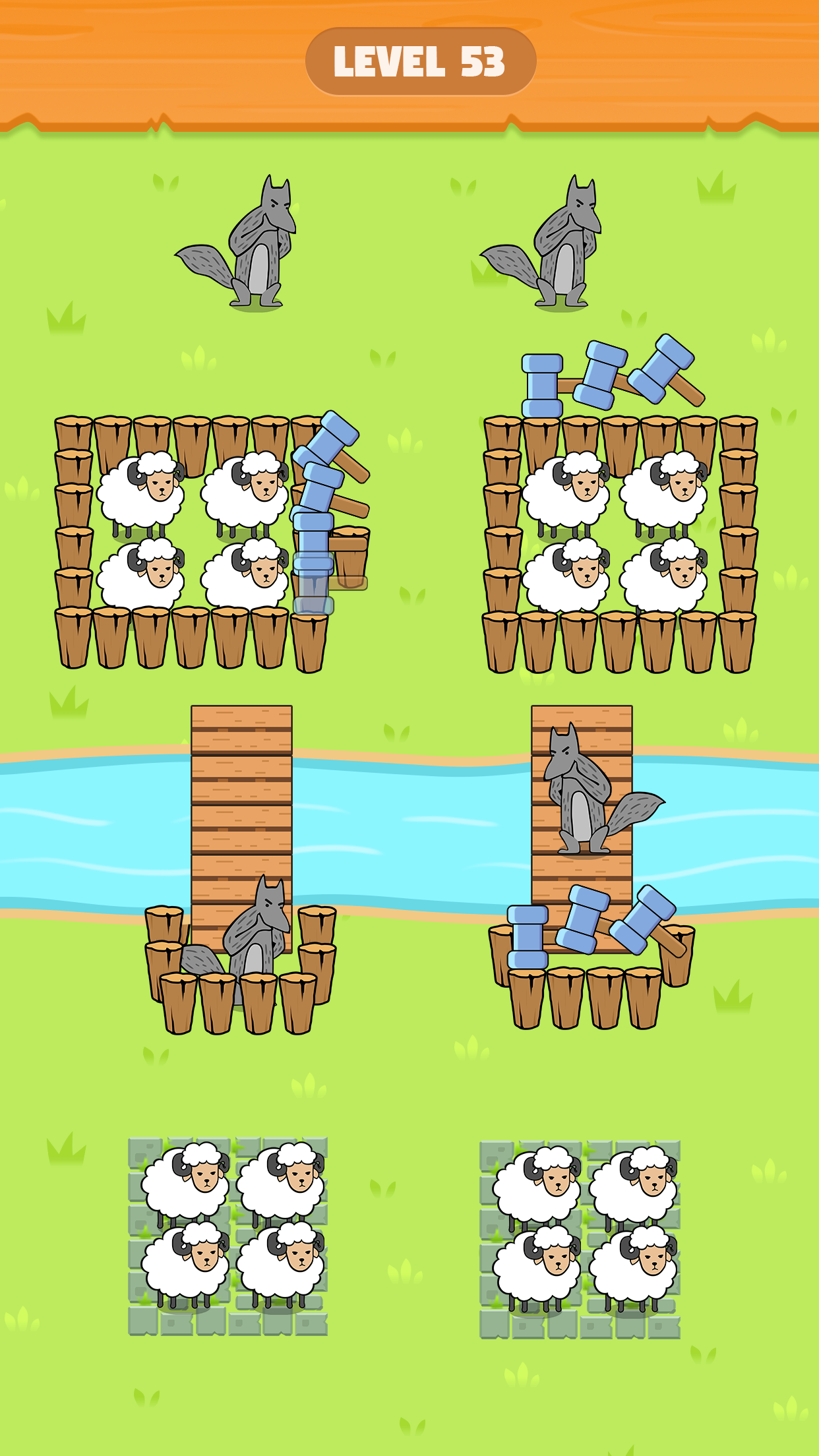 اسکرین شات 3 بازی Protect Sheep - Protect Lambs