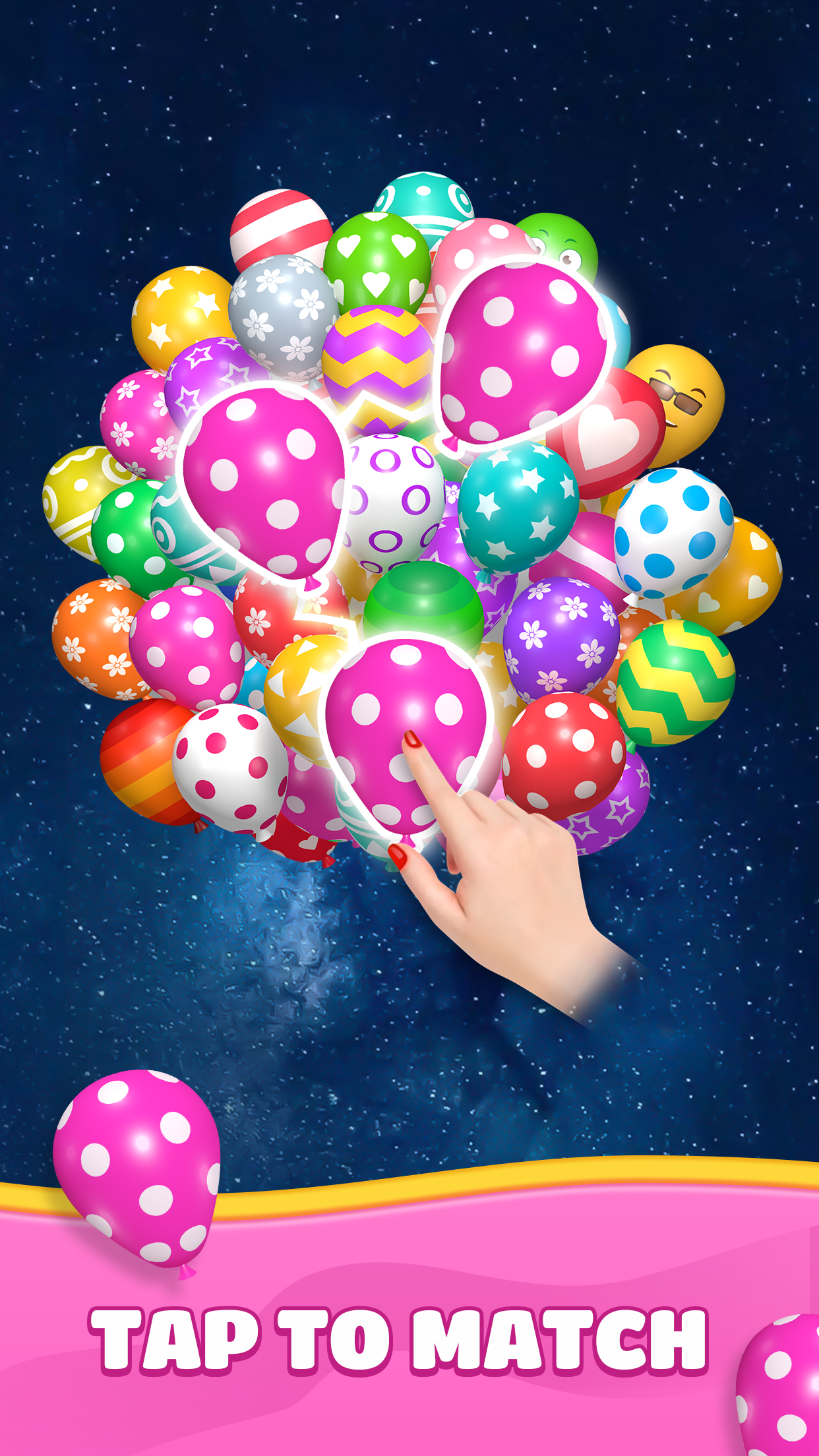 اسکرین شات 2 بازی Triple Rotate-Balloon Match 3D