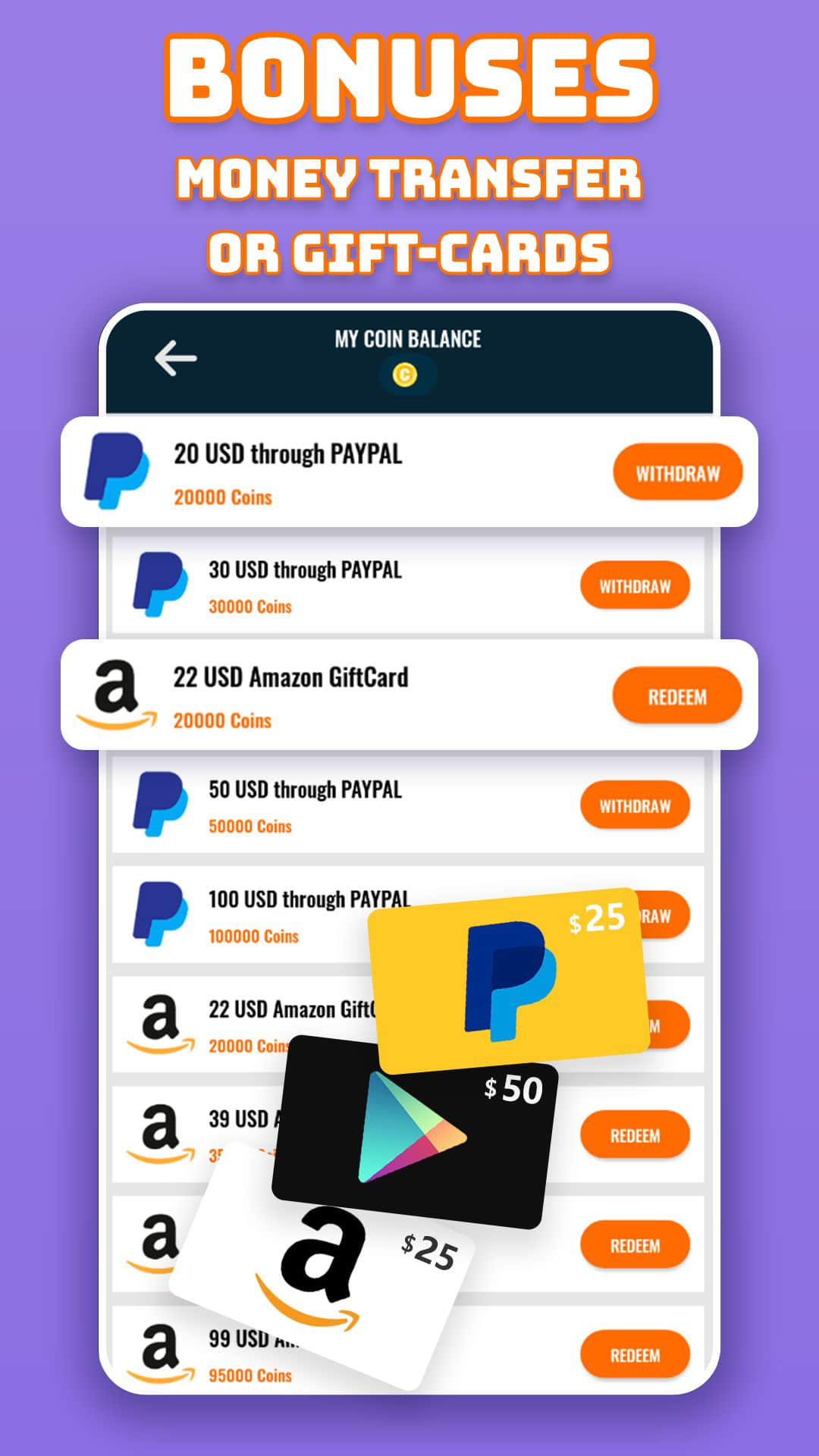 اسکرین شات 3 برنامه FunTap - Make Money Play Games