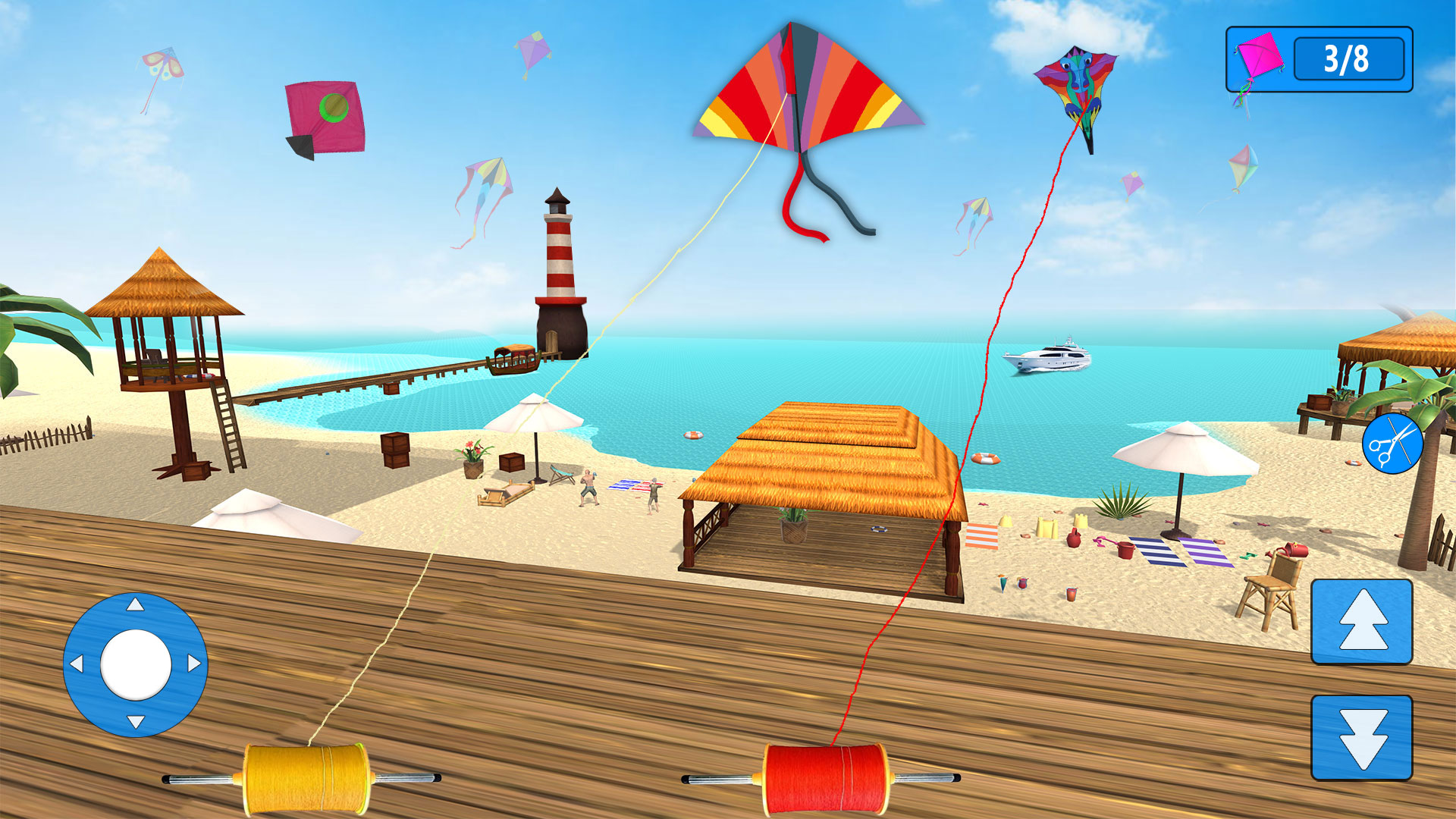 اسکرین شات 3 بازی Kite Flying Games: Kite Games