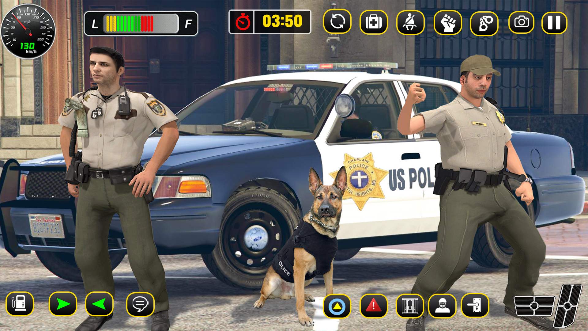اسکرین شات 4 بازی Police Car Chase: Thief Chase