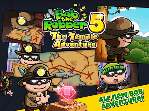 اسکرین شات 2 بازی Bob The Robber 5: Temple Adventure