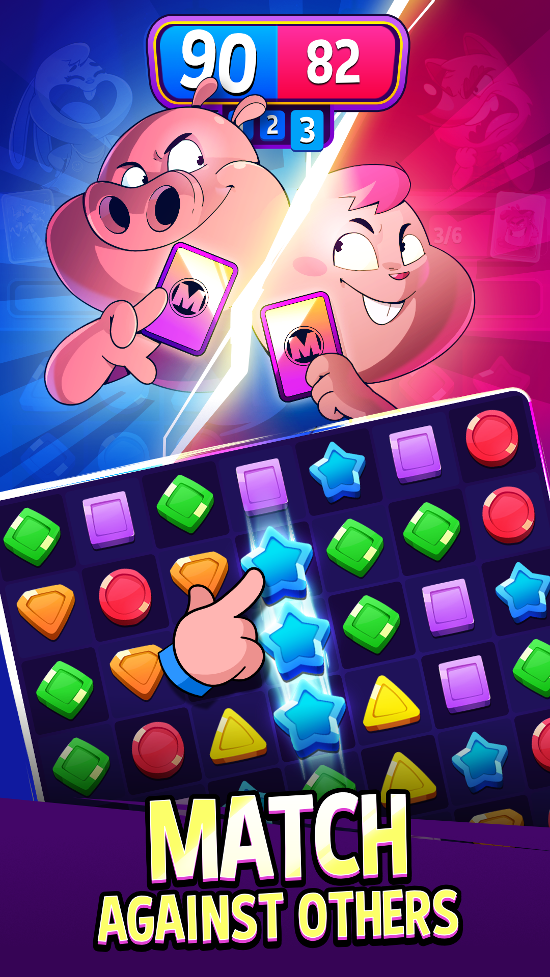 اسکرین شات 1 بازی Match Masters