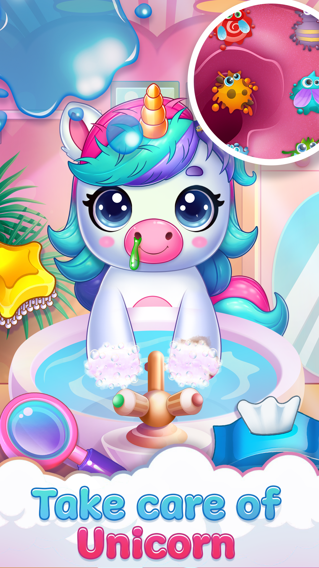 اسکرین شات 1 بازی Unicorn Love & Care